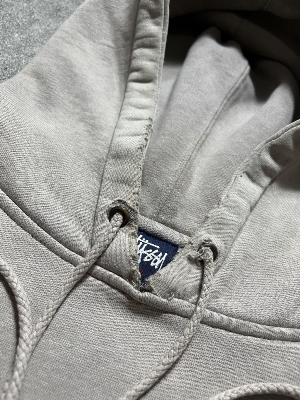 Stussy Vintage 90s Stussy N4 Sunfaded Distressed Hooded Size US XL / EU 56 / 4 - 5 Thumbnail