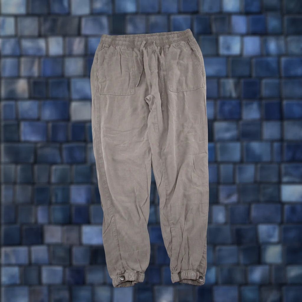 Vintage Thread & Supply Pant's Women's Green Lyocell Tencel Jogger Drawstring Size S Size 28" / US 6 / IT 42 - 1 Thumbnail