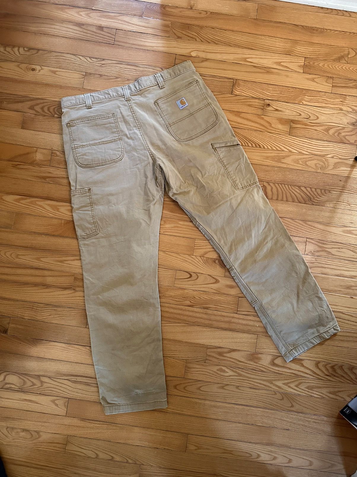 Carhartt × Vintage Vintage Carhartt Double Knees Carpenters Cargo Pants Size US 36 / EU 52 - 2 Thumbnail
