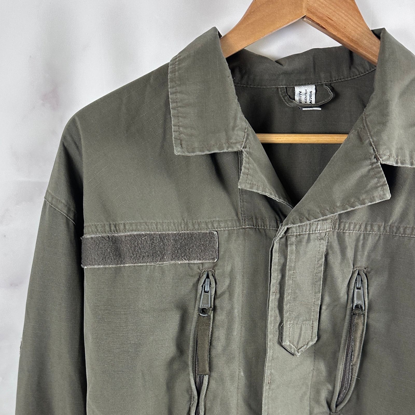 Vintage Austrian Military Green KAZ-03 Ripstop Shirt Size US L / EU 52-54 / 3 - 2 Thumbnail
