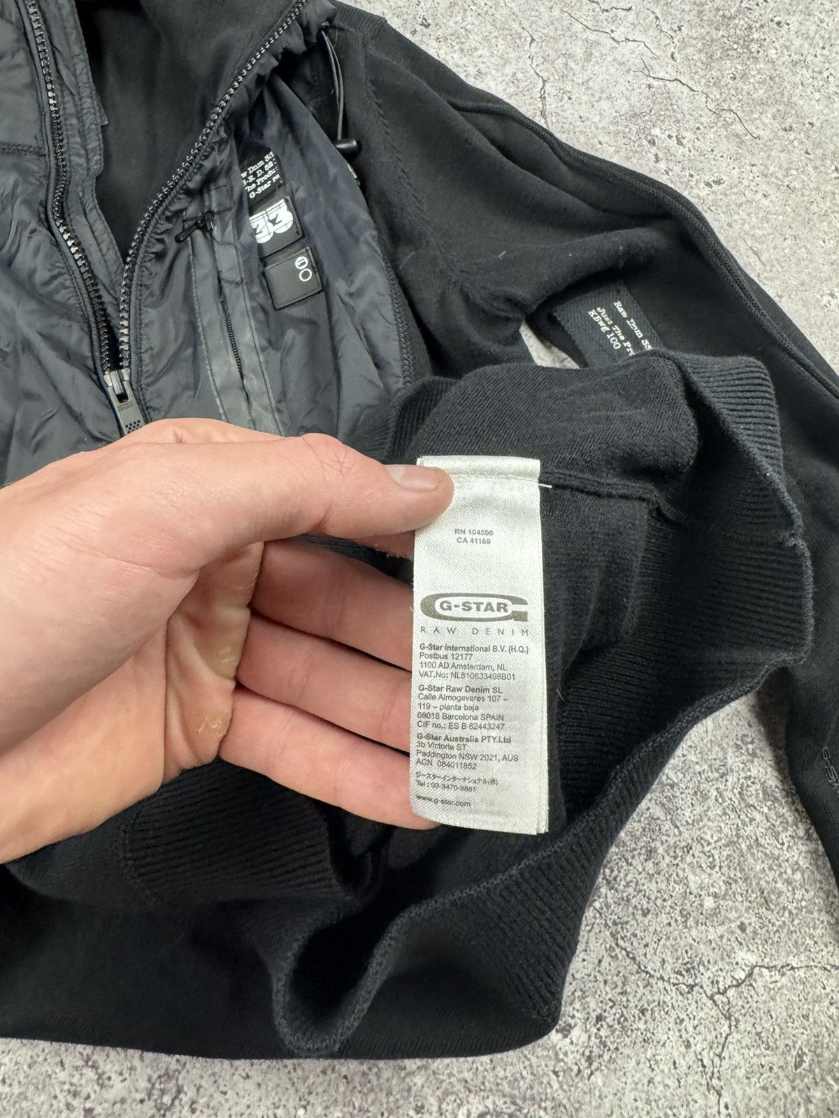 G-Star AVANT GARDE G STAR JUNYA WATANABE JAPANESSE KNITED ZIP SWEAT Size US M / EU 48-50 / 2 - 7 Thumbnail