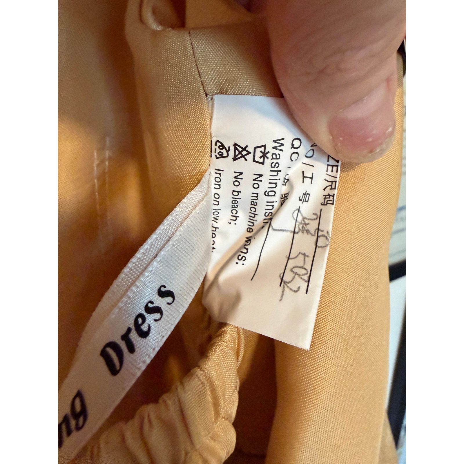 Other Gold Wedding Guest Off The Shoulder A-Line Slit Formal Dress Size L / US 10 / IT 46 - 10 Thumbnail