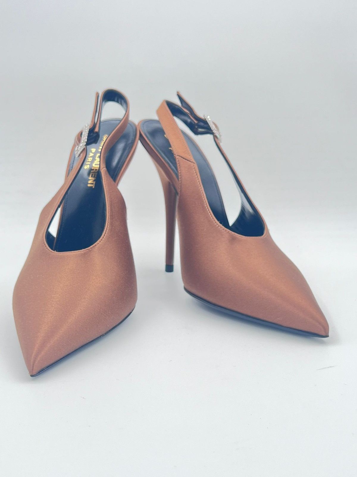 Saint Laurent Paris New Saint Laurent Yasmeen Pump Sandals IT 38/ US 8 Size US 8 / IT 38 - 8 Thumbnail