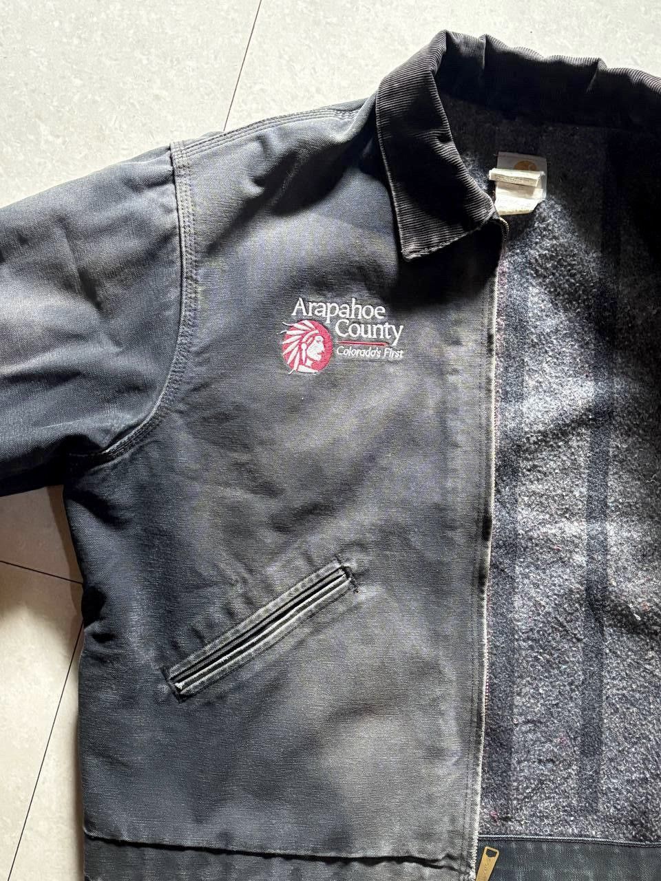 Carhartt CRAZY RARE VINTAGE CARHARTT J97 BLANKET LINED DETROIT JACKET Size US L / EU 52-54 / 3 - 3 Thumbnail
