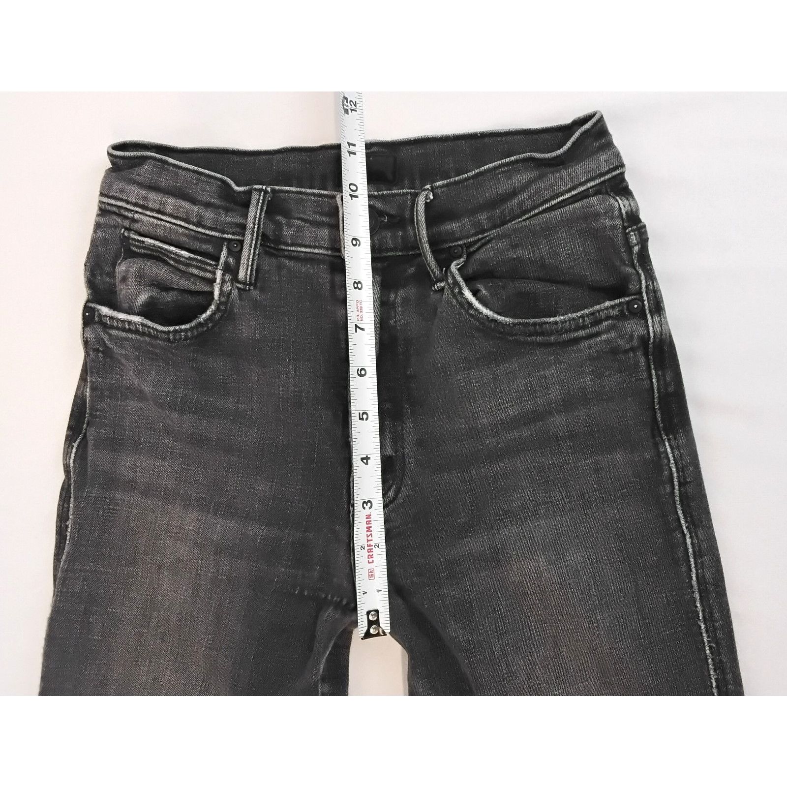 MOTHER Mother Denim Jeans Women's 25 Black The Desperado Ankle Size 25" / US 0 / IT 36 - 16 Thumbnail