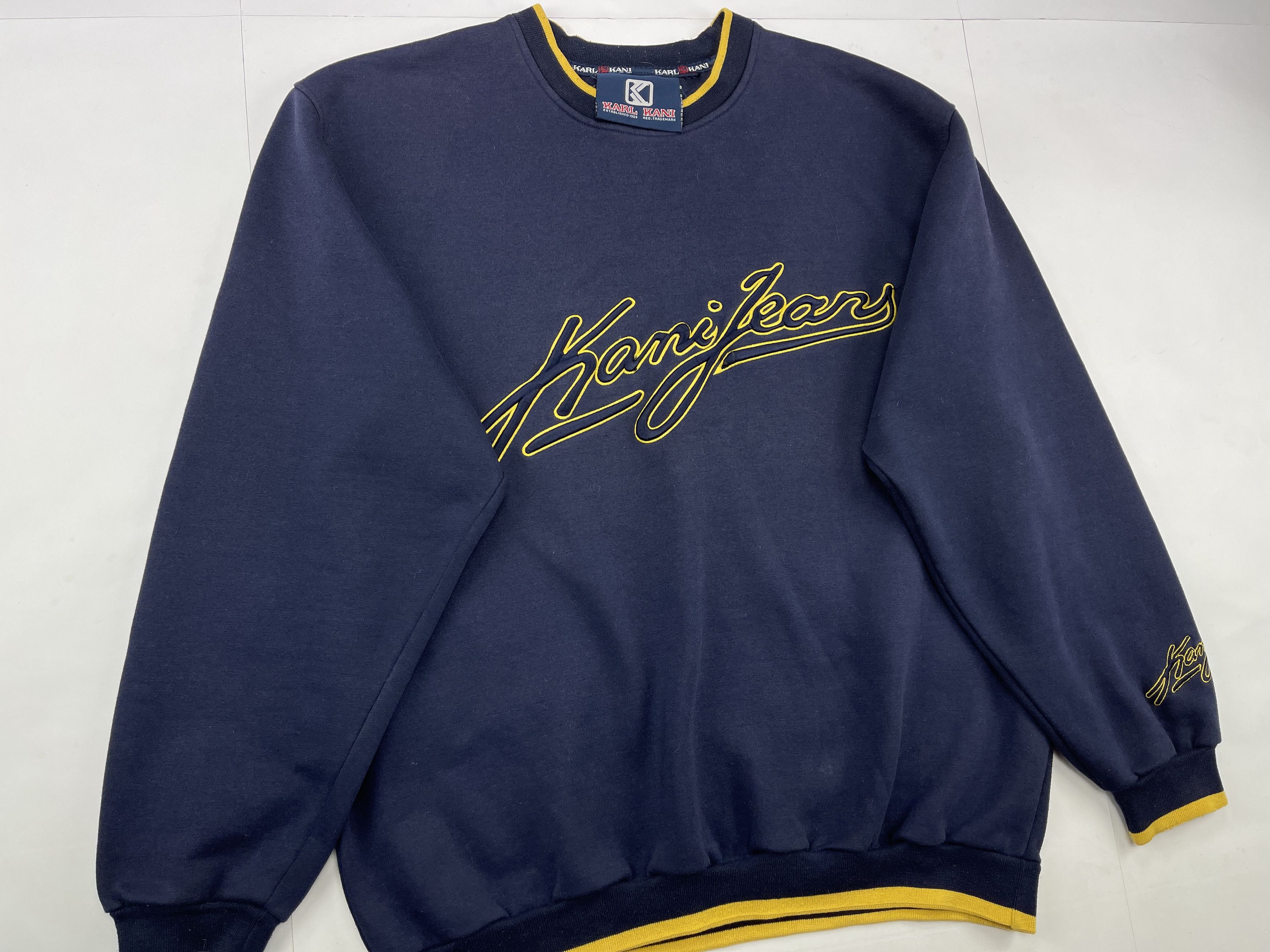 Karl Kani KARL KANI sweatshirt, vintage 90s hip hop, skater size L Size US L / EU 52-54 / 3 - 2 Thumbnail