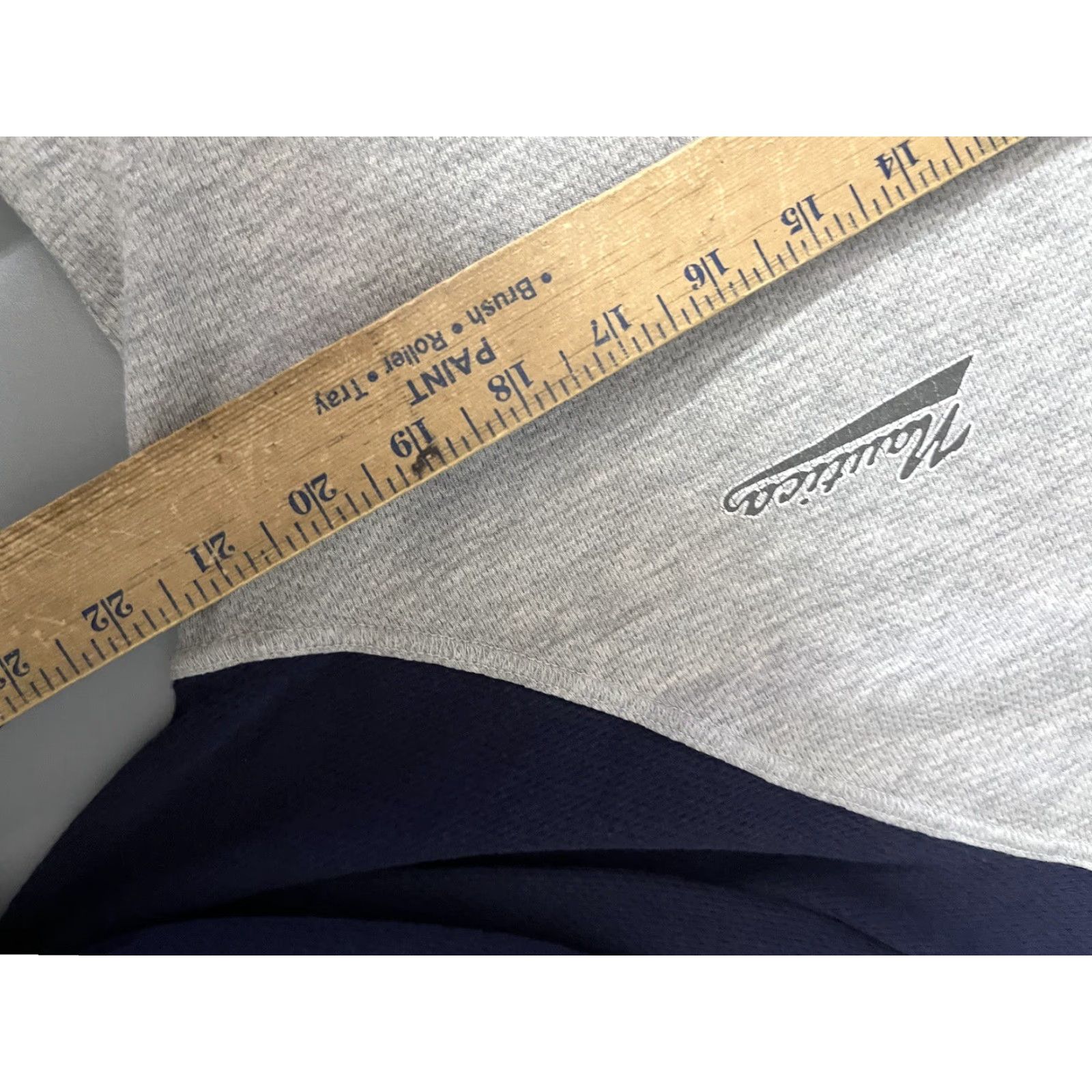 Nautica Nautica Sleepwear Long Sleeve Shirt Spinnaker Embroidered Gray M Mens Nightshirt Casual Cotton Polyester Sleep Tee Size US M / EU 48-50 / 2 - 5 Thumbnail