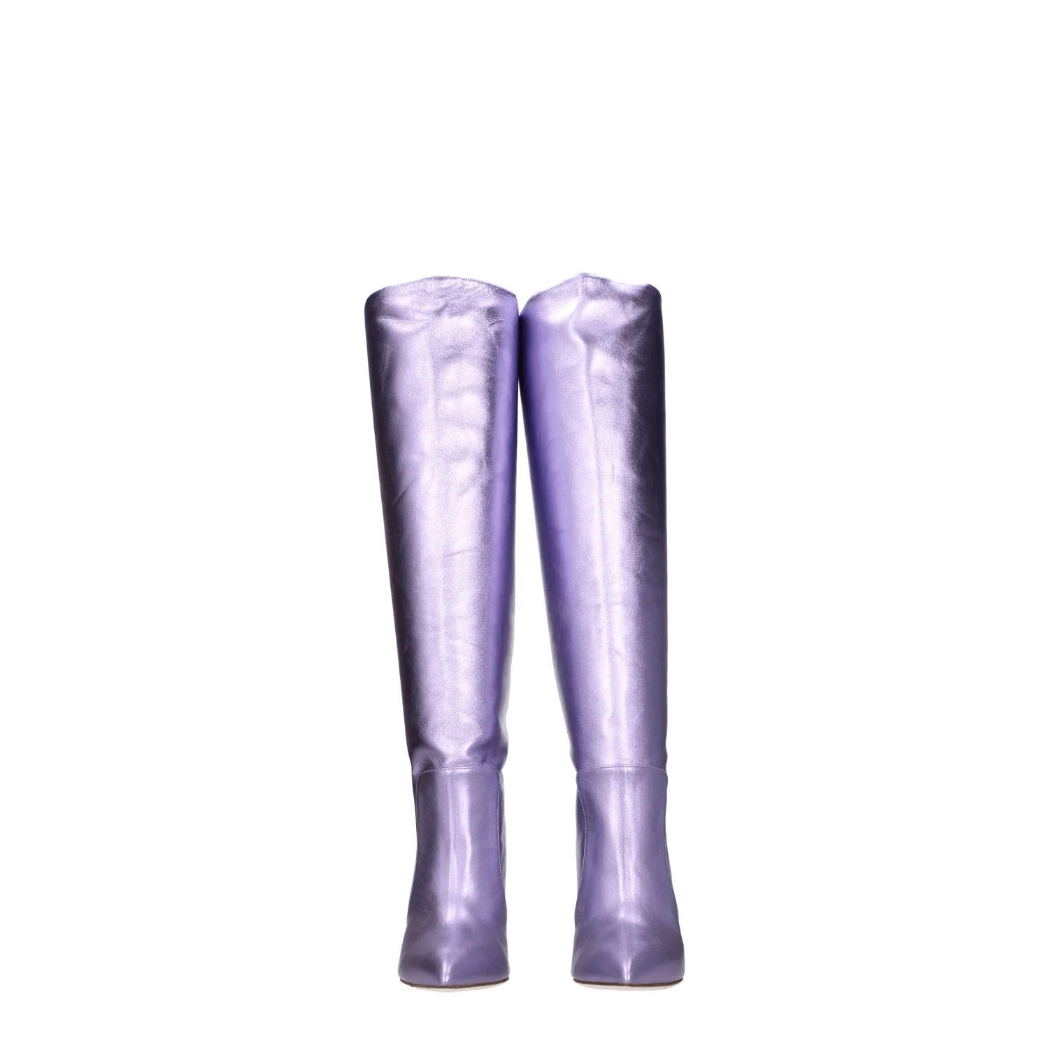 Paris Texas ob1o1e1124 Leather Boots in Violet Size US 6 / IT 36 - 3 Thumbnail