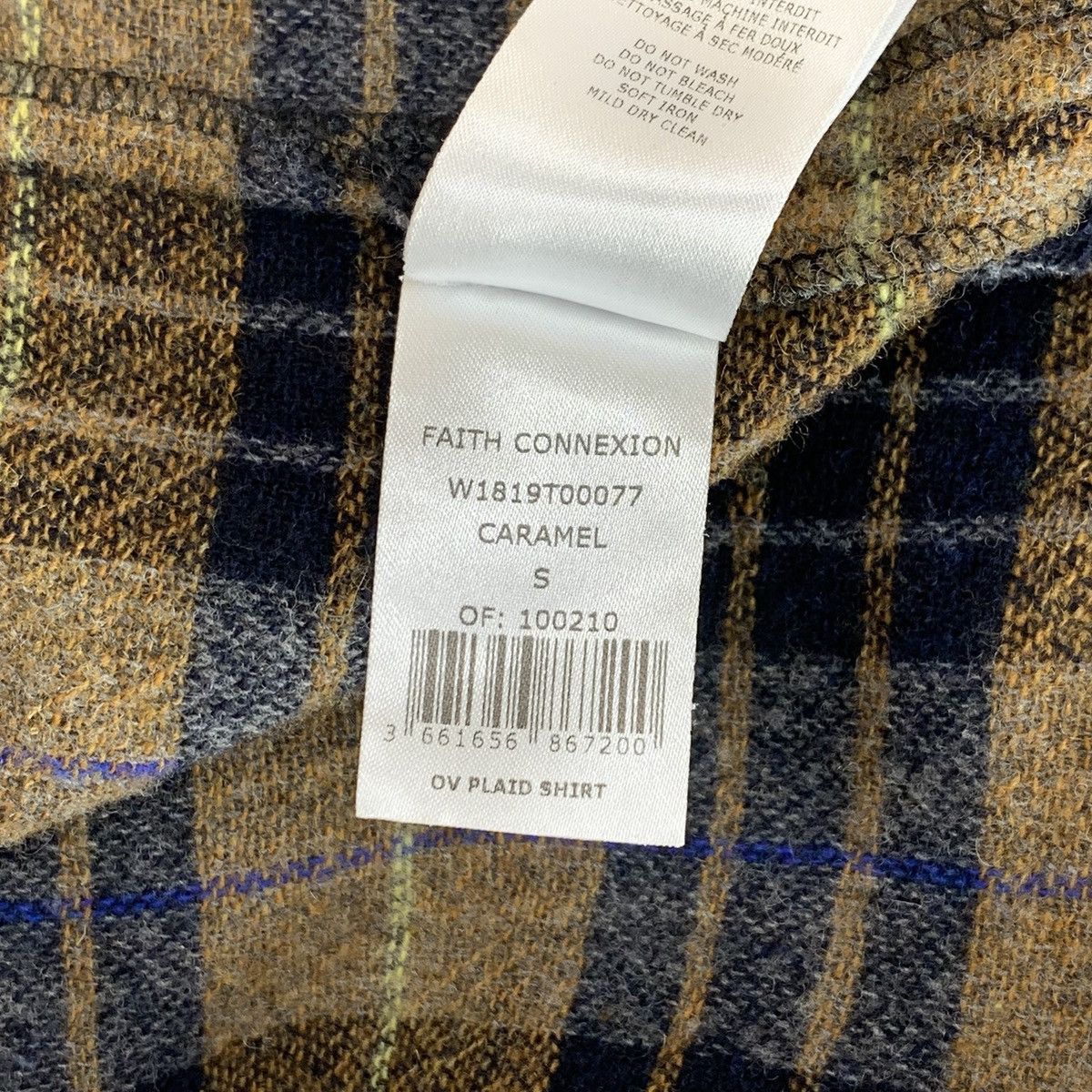 Faith Connexion faith connexion oversized flannel shirt Size US S / EU 44-46 / 1 - 7 Thumbnail