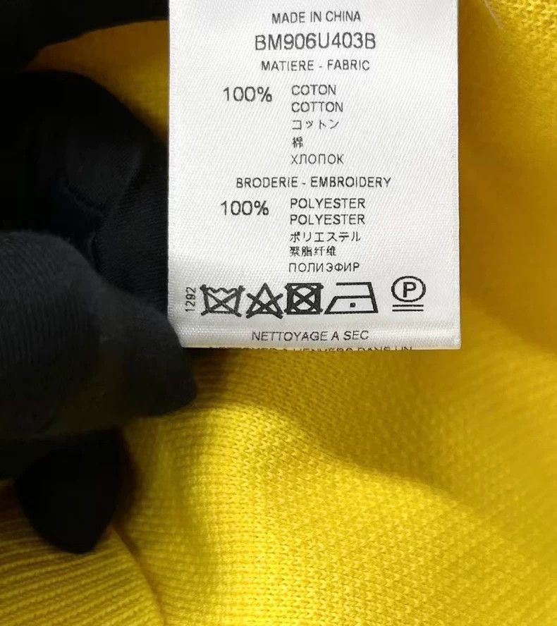 Givenchy Givenchy Givenchy Yellow Embroidered Logo Sweater -2507 Size US M / EU 48-50 / 2 - 3 Thumbnail