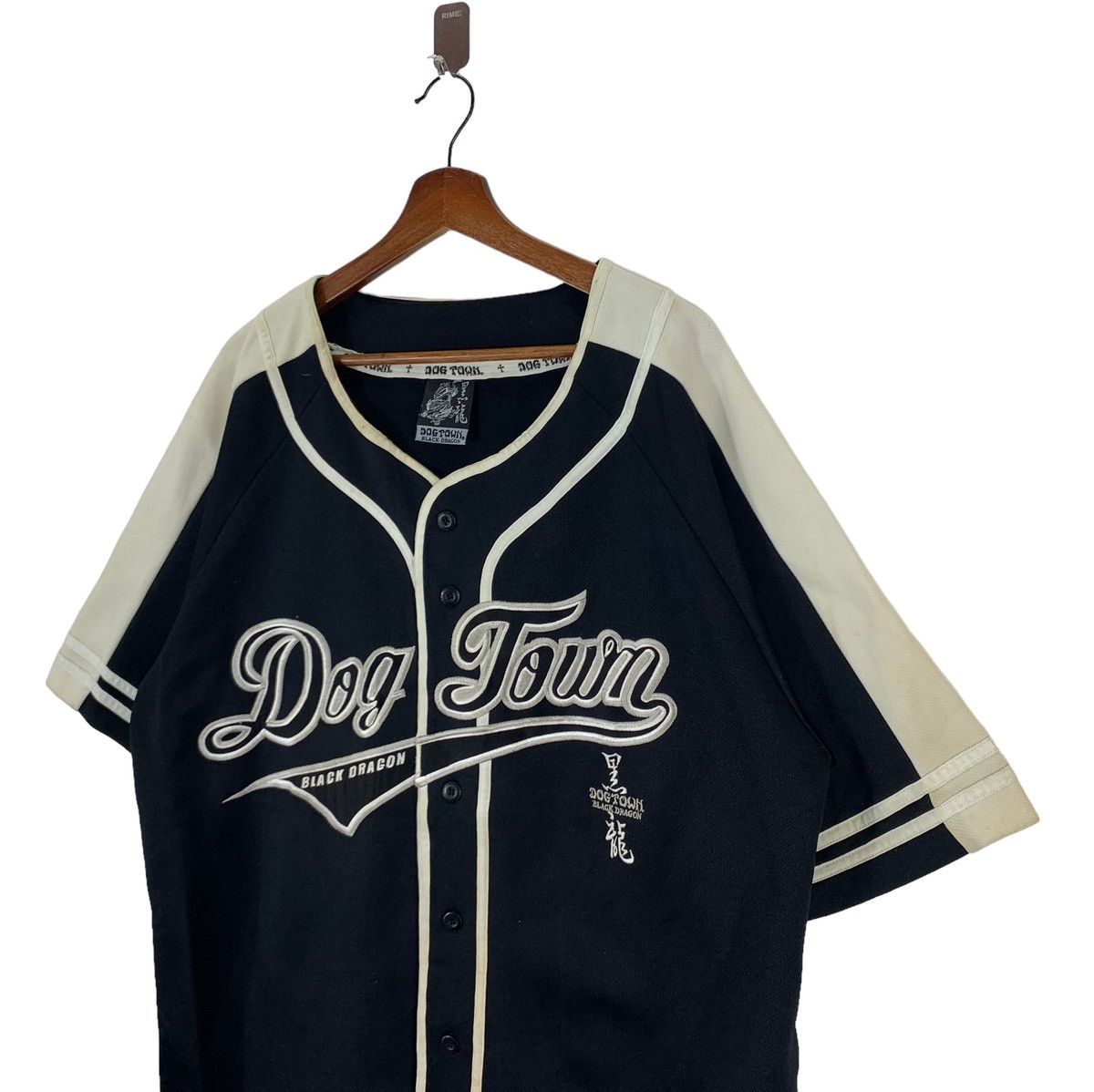 Dogtown 🔥🔥VINTAGE DOG TOWN BASEBALL JERSEY Size US XL / EU 56 / 4 - 3 Thumbnail