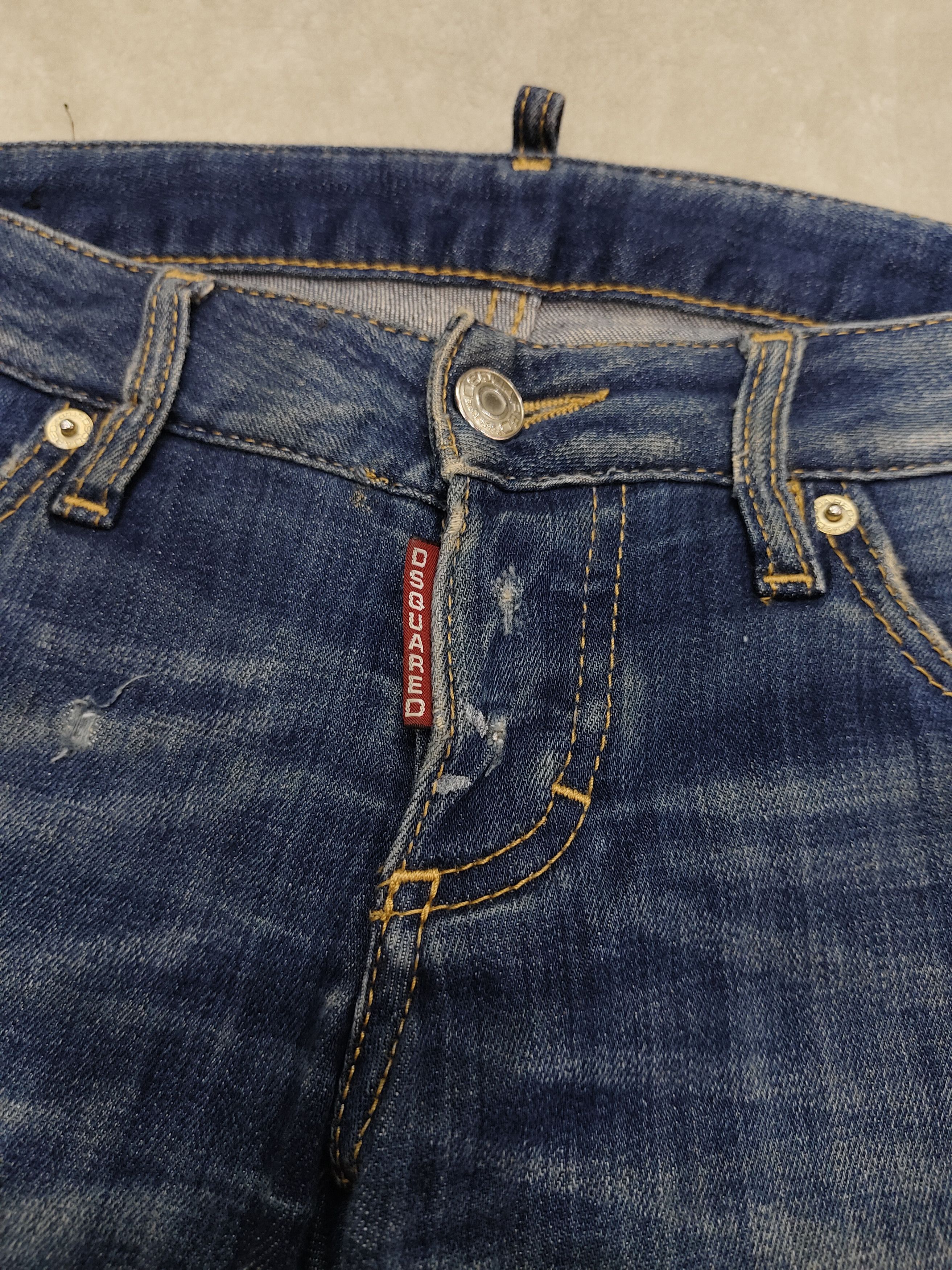 Dsquared2 💥Dsquared2 Distressed Super Skinny Jeans Size 27" / US 4 / IT 40 - 3 Thumbnail