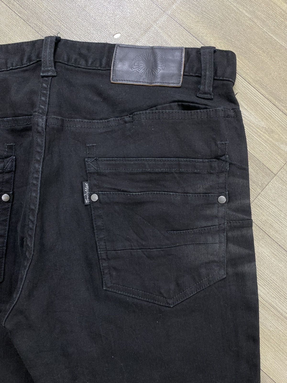 Tornado Mart 2000s Tornado Mart Clawmark Mud Max Lgb Punk Skinny Jeans Size US 31 - 14 Thumbnail