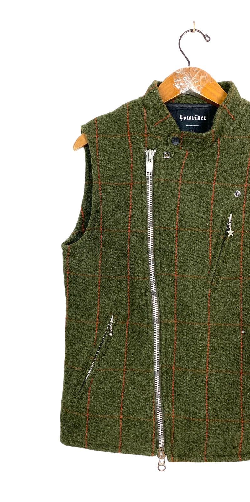Harris Tweed Vtg Lowrider X Harris Tweed Wool Tweed Vest Made in Japan Size US S / EU 44-46 / 1 - 3 Thumbnail