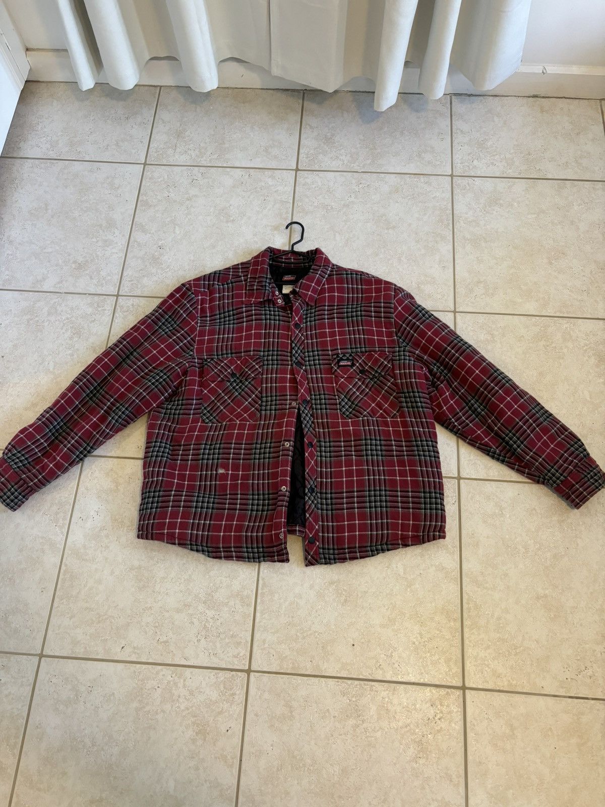 Dickies Vintage Dickies Puffer Flannel Size US XL / EU 56 / 4 - 1 Thumbnail
