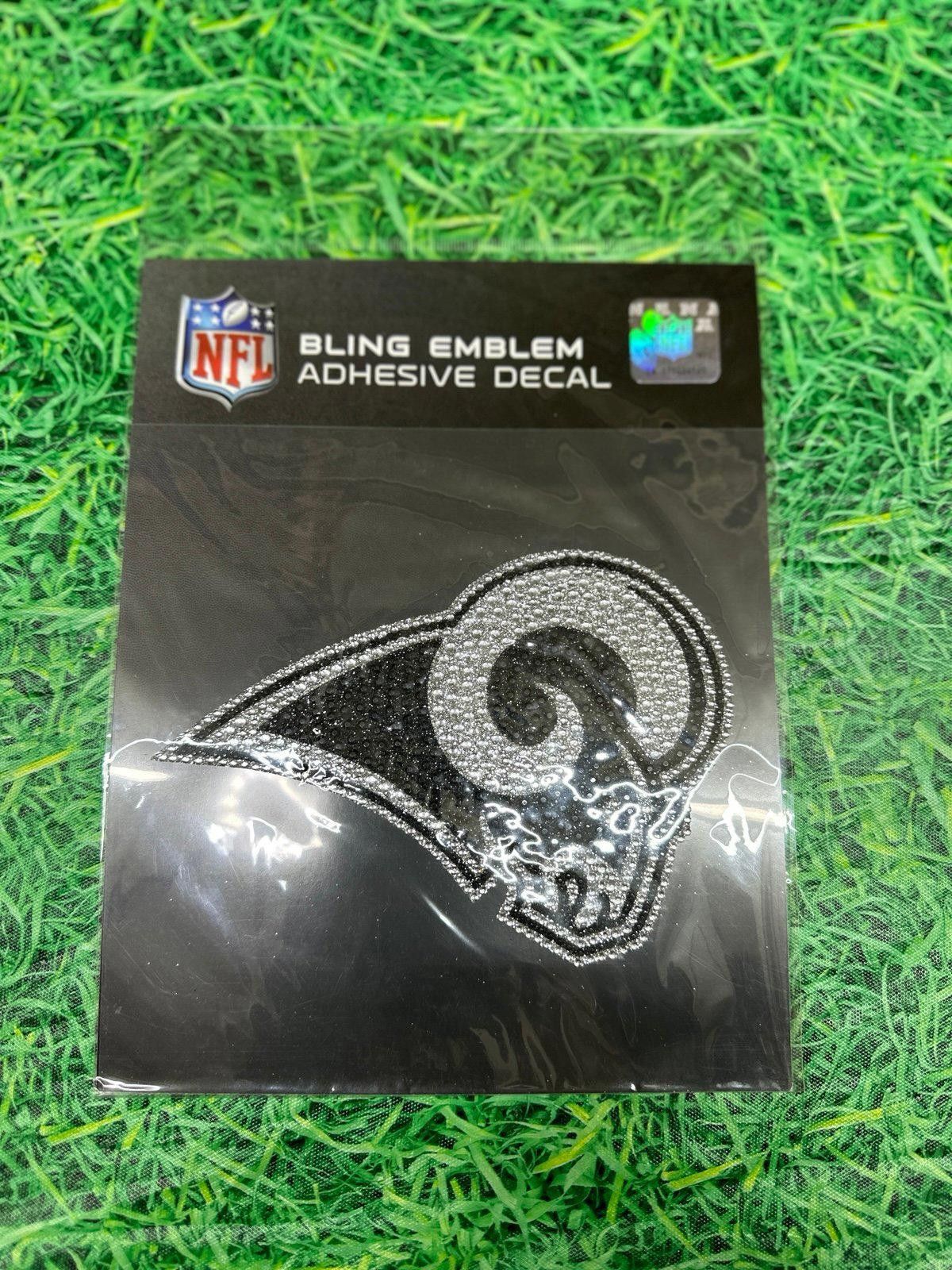 NFL Los Angeles Rams Auto Emblem [NEW] NFL Decal Sticker Size ONE SIZE - 1 Thumbnail