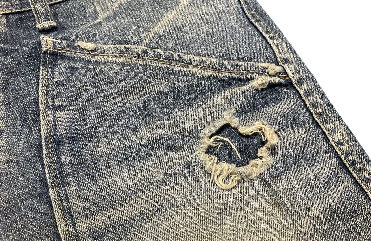 If Six Was Nine × Japanese Brand × Le Grande Bleu (L.G.B.) 🔥Crazy Y2K Spellbound Denim Flare Jeans LGB Style Size US 32 / EU 48 - 4 Thumbnail