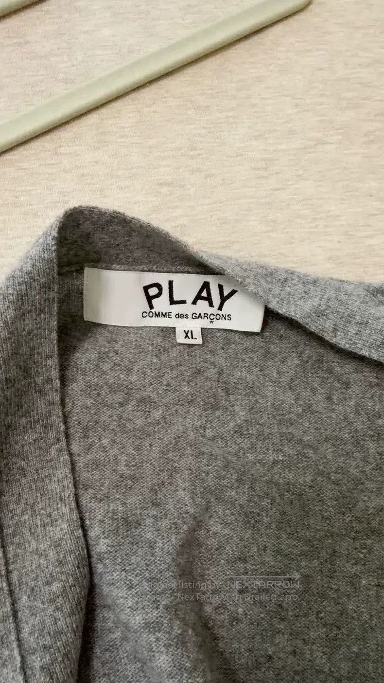 Other Comme Des Garcons Grey wool cardigan, XL size Size XL / US 12-14 / IT 48-50 - 7 Thumbnail