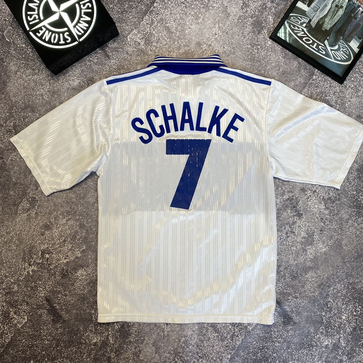 Adidas × Vintage Vintage Adidas Schalke 04 Number 7 2000’s soccer jersey Size US S / EU 44-46 / 1 - 4 Thumbnail