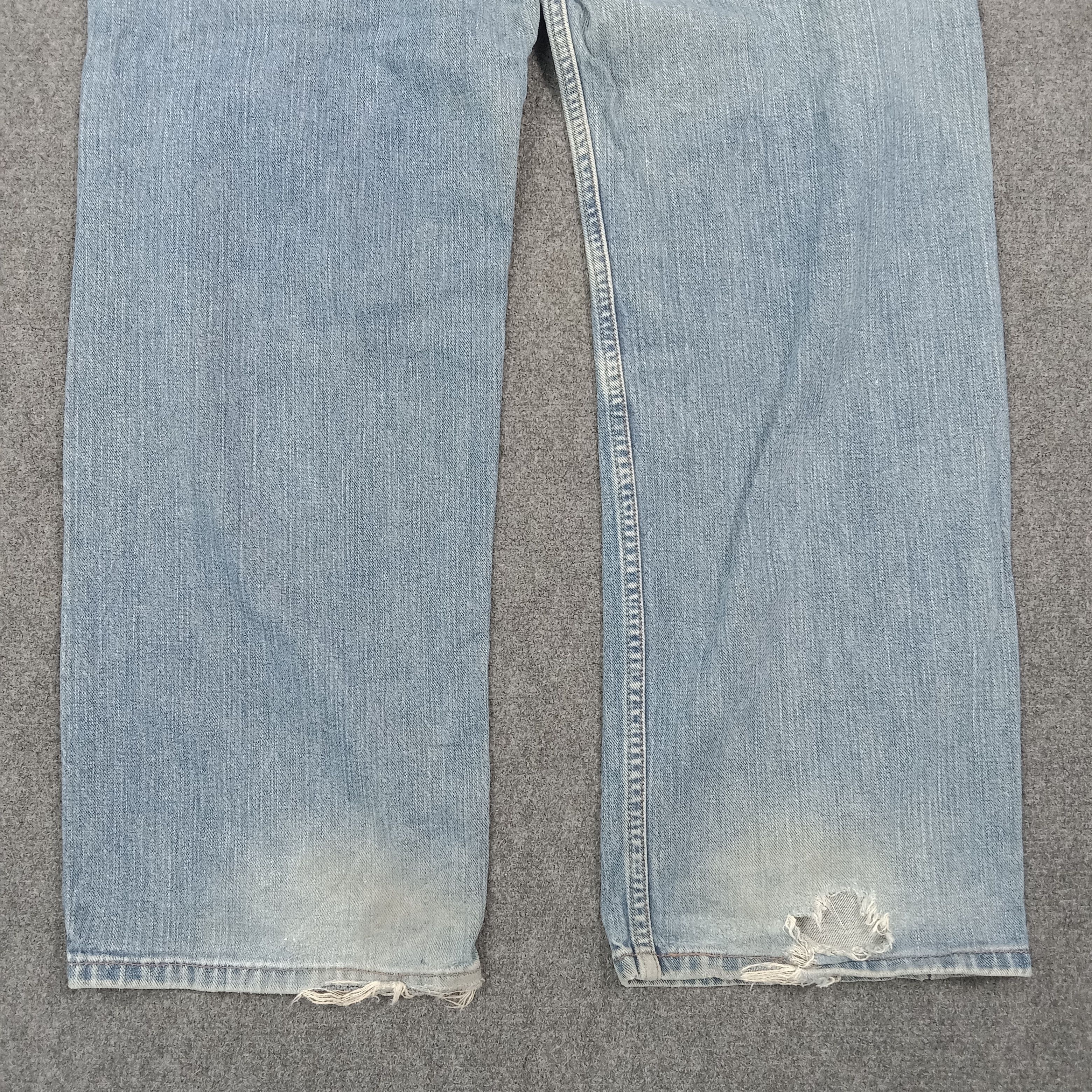 Levi's Levi's 569 Loose Fit American Distressed Denim Jeans C280N18 Size US 34 / EU 50 - 7 Thumbnail