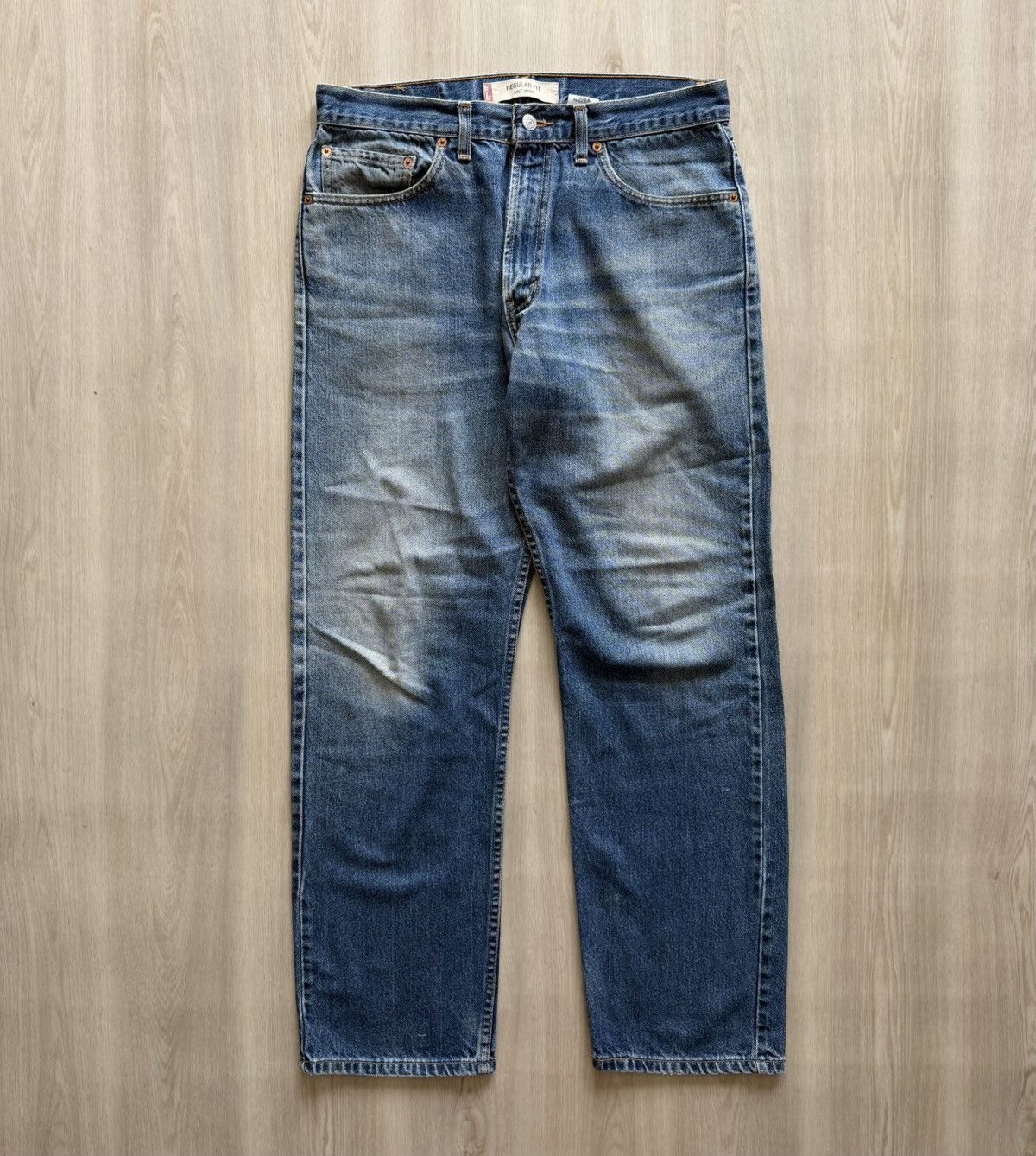 Levi's Vintage Y2K 03 Levis 505 Sz 34x32 Distressed Fade Size US 34 / EU 50 - 1 Thumbnail