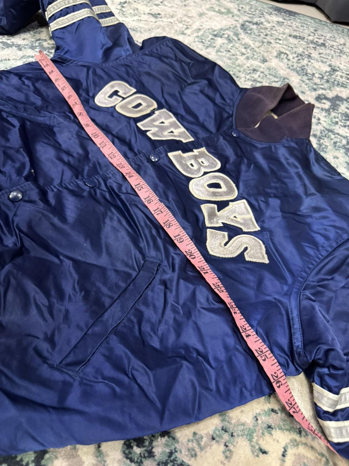 NFL VINTAGE DALLAS COWBOYS STARTER PRO LINE NFL JACKET Size US L / EU 52-54 / 3 - 7 Thumbnail