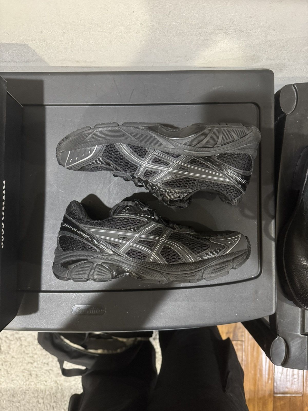 Asics × JJJJound Asics X JJJJound GT-2160 Black Men’s US 5.5 / Women’s US 7 Size US 5.5 / EU 38 - 5 Thumbnail