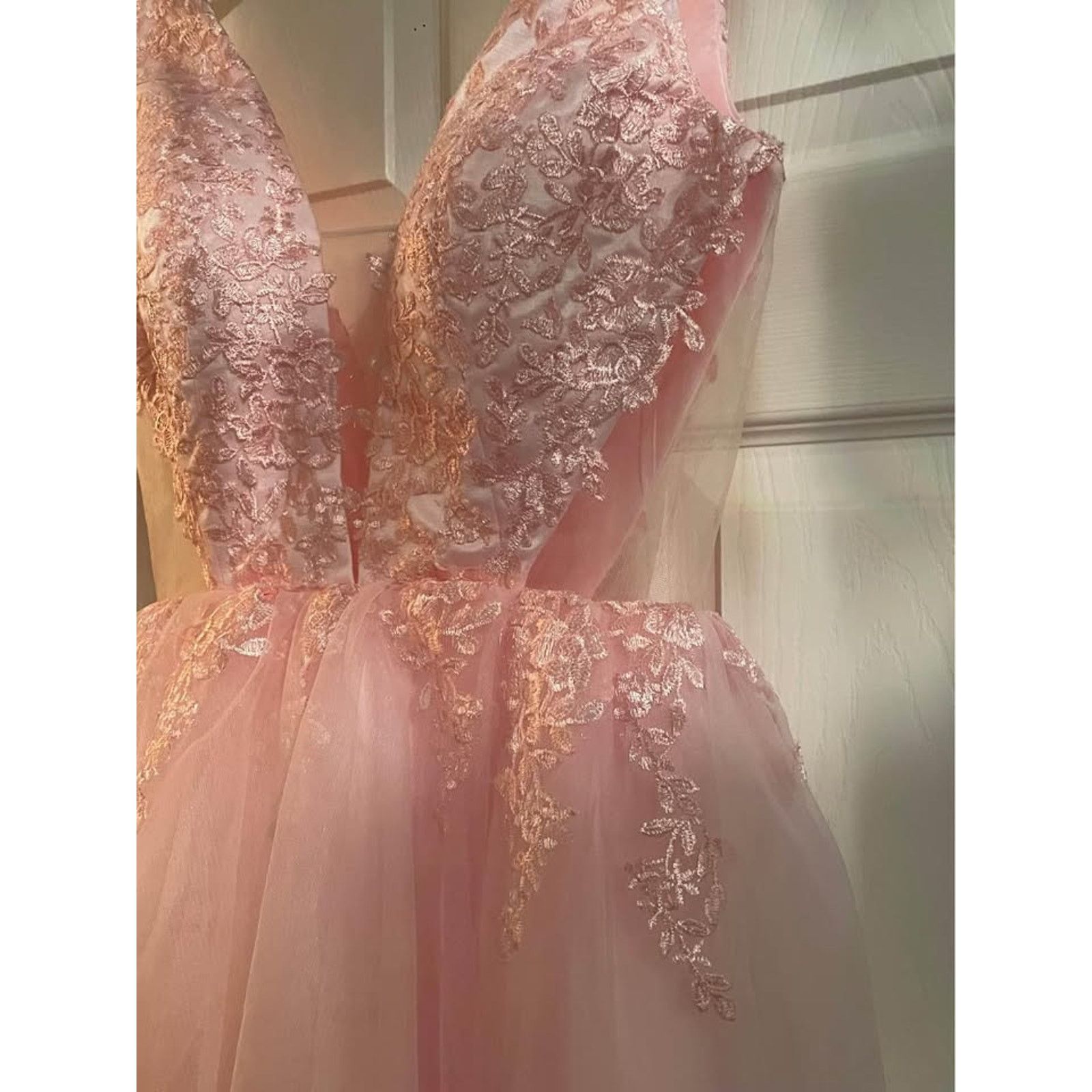 Unknown London WICKED GLINDA Pretty Pink Short Puffy Dress Size XS / US 0-2 / IT 36-38 - 2 Thumbnail