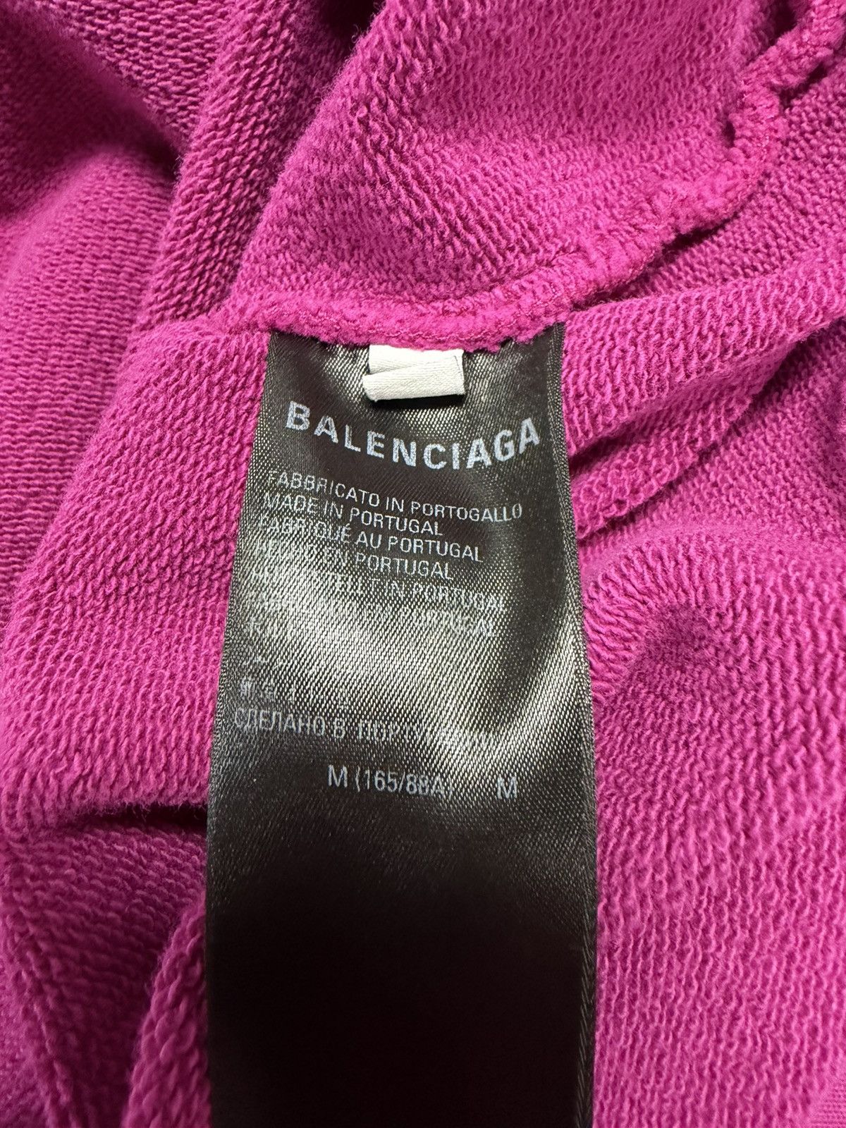 Balenciaga Balenciaga Campaign Hoodie Purple Size US M / EU 48-50 / 2 - 5 Thumbnail