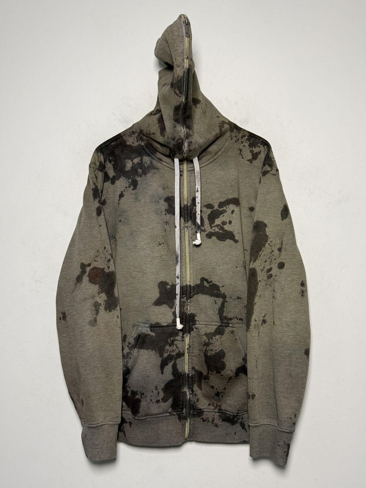 Seditionaries Fishbone gimp hoodie reworked custom hand dyed treatment Size US L / EU 52-54 / 3 - 2 Thumbnail