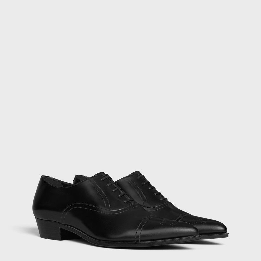 Celine o1d2blof0226 Oxford Shoes in Black Size US 11 / EU 44 - 1 Thumbnail