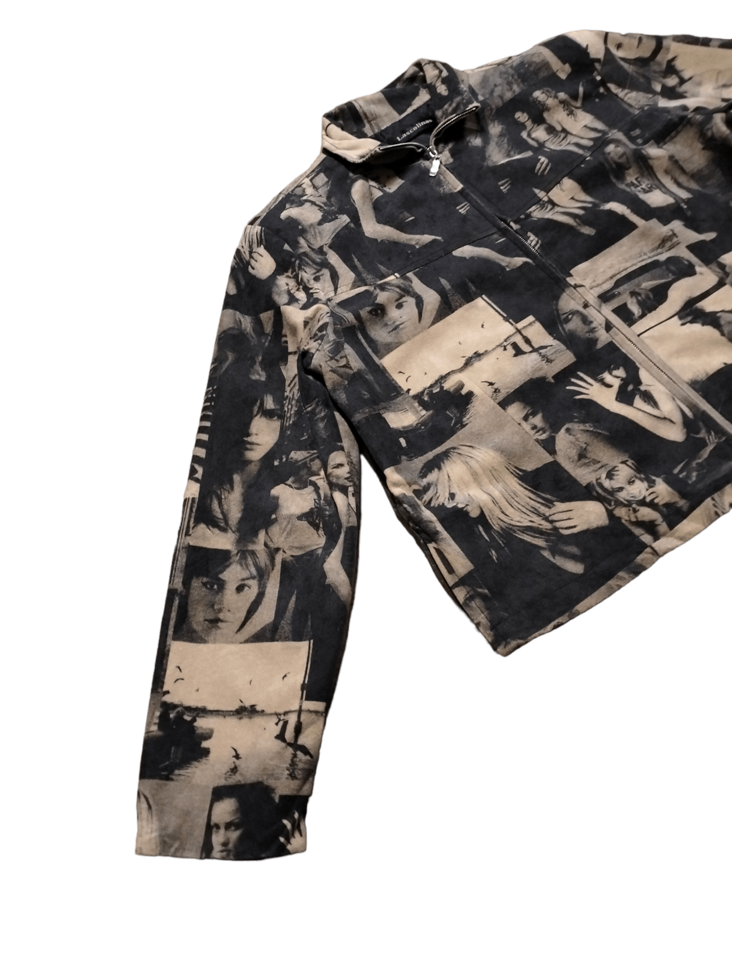 If Six Was Nine Japanesse Brand Lascolinas Full Print Zipper Jacket Size M / US 6-8 / IT 42-44 - 4 Thumbnail
