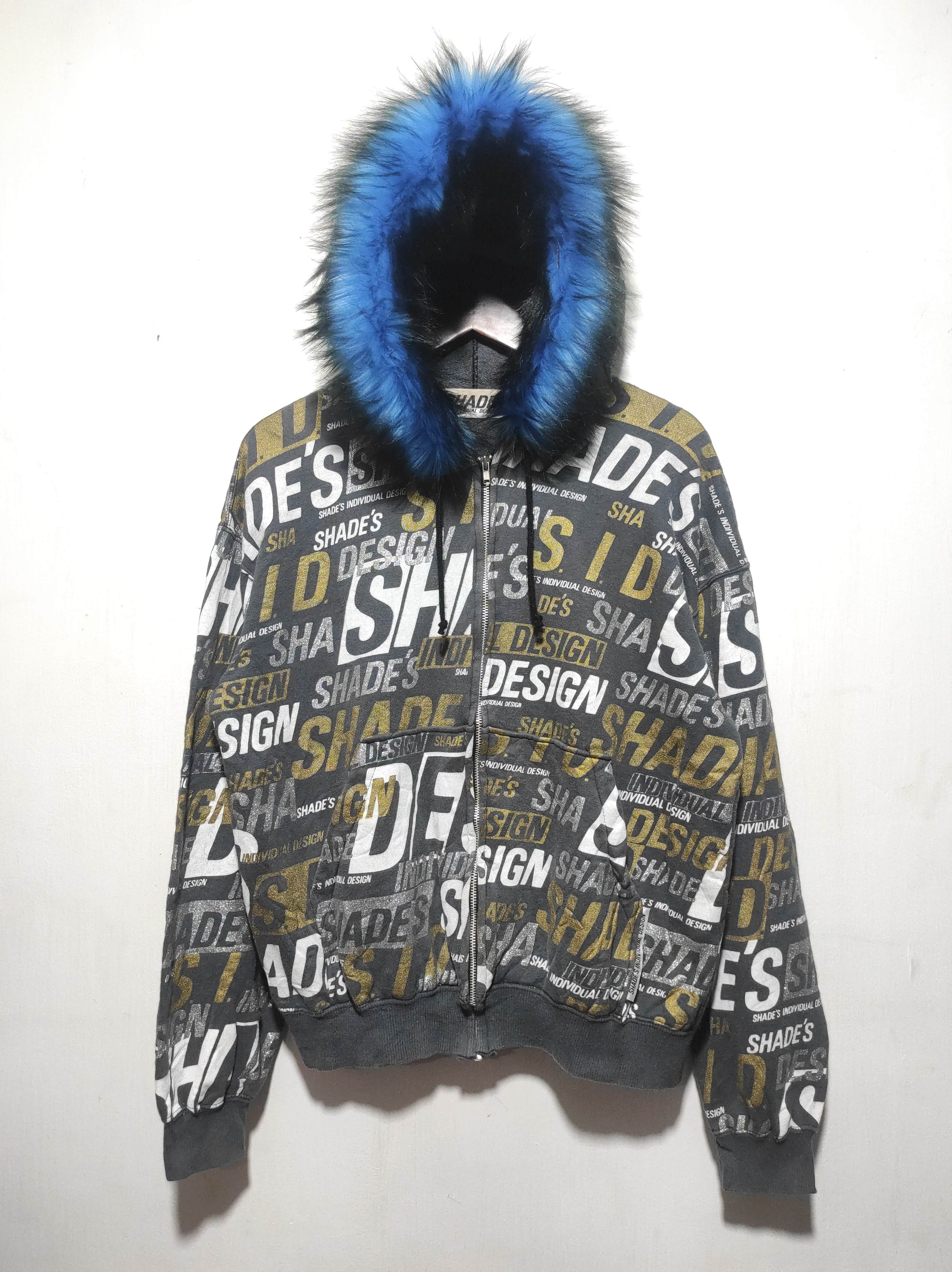Hysteric Glamour Shade's Individual Design Fur Hoodie IfSixWasNine LGB style Size US L / EU 52-54 / 3 - 3 Thumbnail