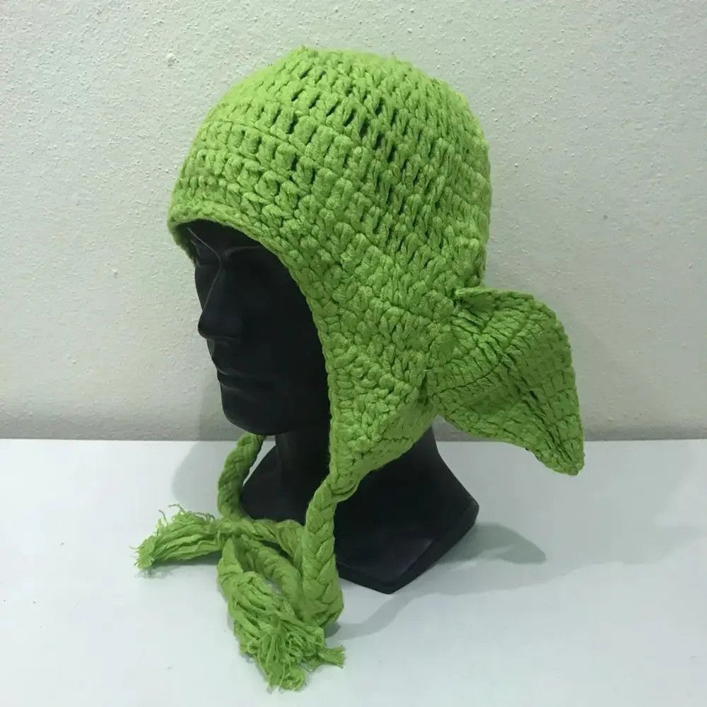 Cartoon Network × Japanese Brand Alien Knit Earflap Beanie Hat Size ONE SIZE - 3 Thumbnail