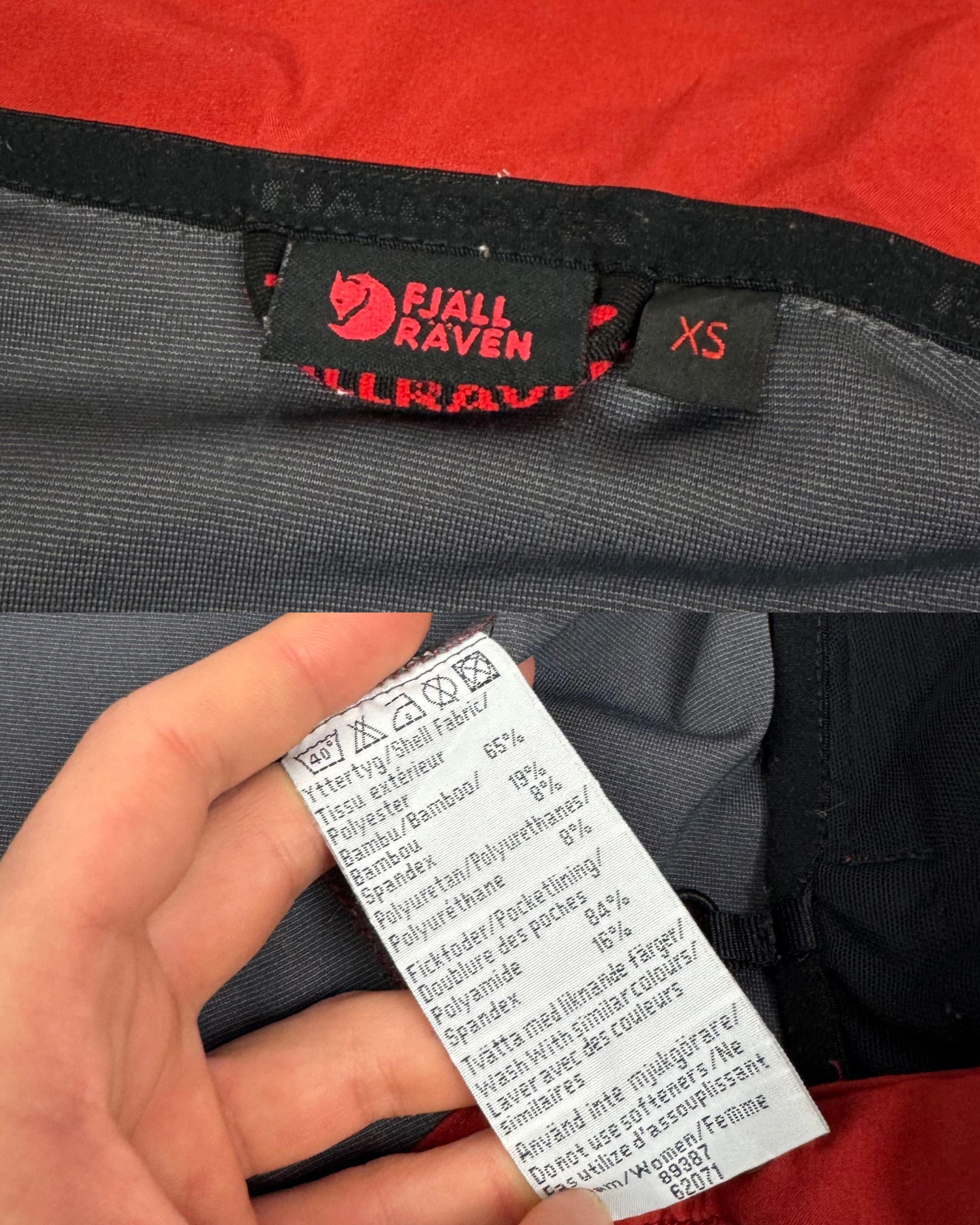 Fjallraven Fjällräven Women's Red Softshell Gorpcore Full Zip Jacket XS Size XS / US 0-2 / IT 36-38 - 3 Thumbnail
