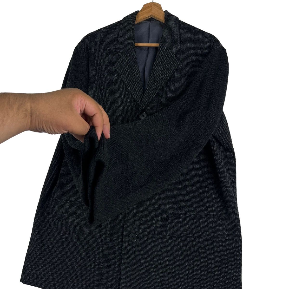 Yohji Yamamoto 🔥VTG 80’s Y’S FOR MEN WOOL JACKET CARDIGAN SLEEVE Size US S / EU 44-46 / 1 - 9 Thumbnail