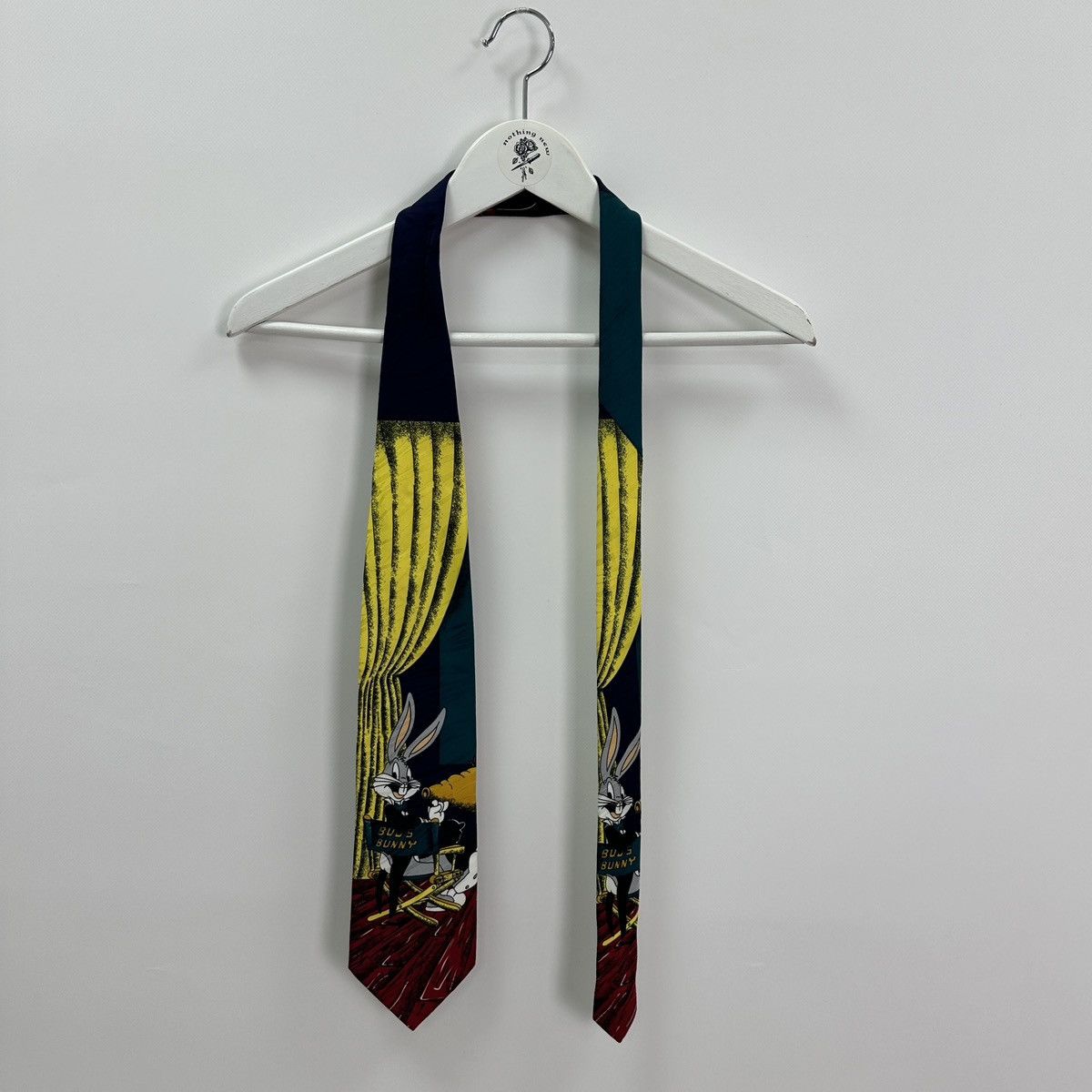 Vintage Vintage 90s 1995 Looney Tunes Bugs Bunny producer tie humor Size ONE SIZE - 1 Thumbnail