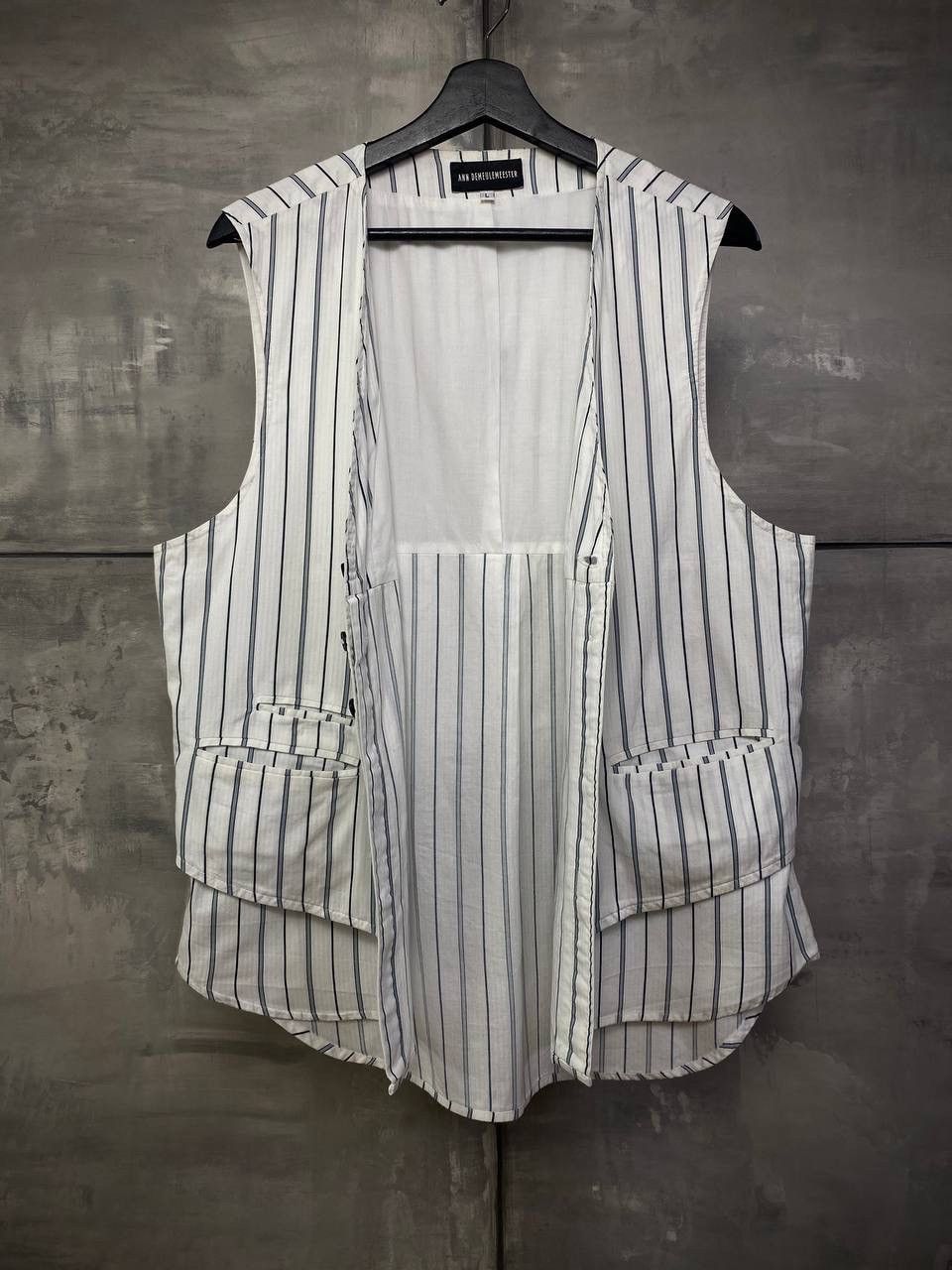 Ann Demeulemeester Double layer vest M Size 48L - 3 Thumbnail