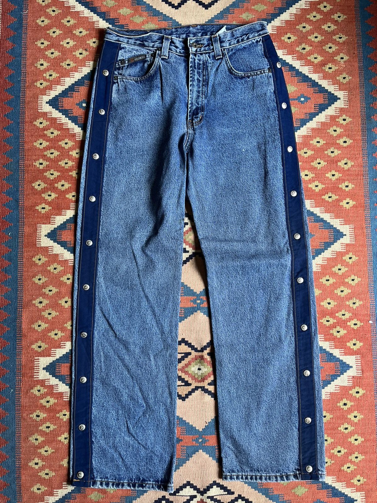 image of Vintage Y2K Jnco Style Denim Tear Away, Men's (Size 31)