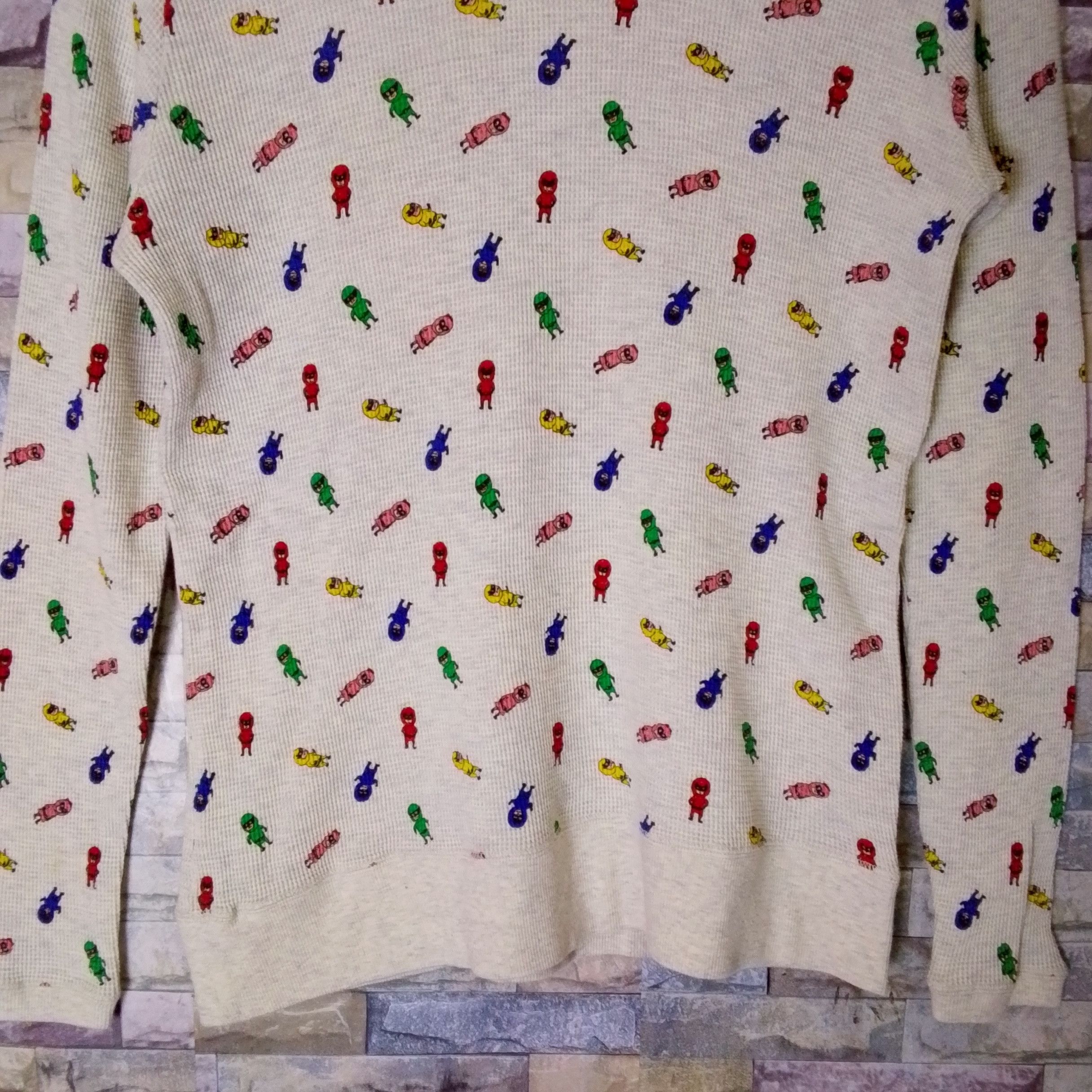 Ne-Net Ne-Net Fullprint Waffle Pullover Hoodie ifsixwasnine LGB Size US S / EU 44-46 / 1 - 4 Thumbnail