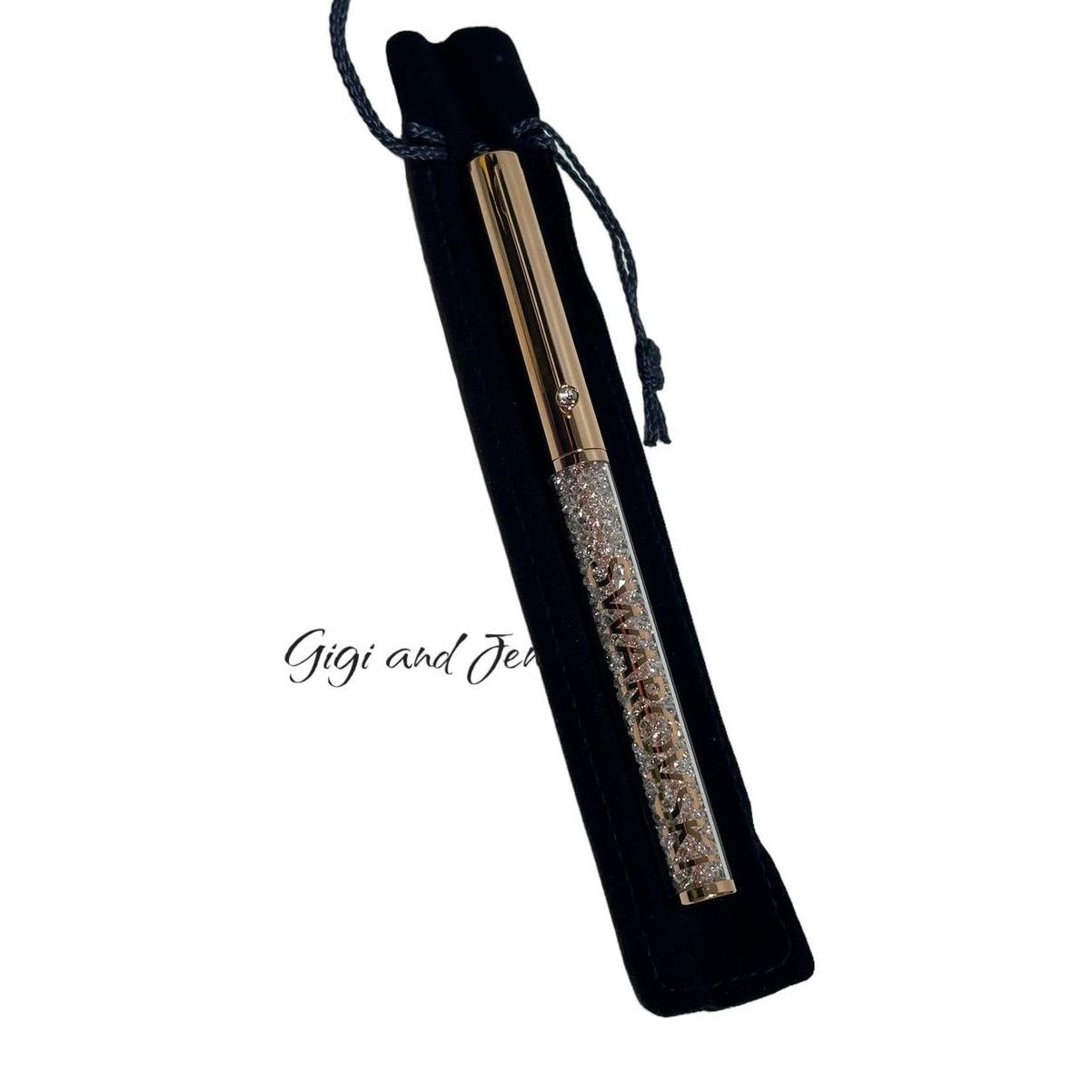 Swarovski Swarovski Crystalline Gloss ballpoint pen Rose gold tone Size ONE SIZE - 2 Thumbnail