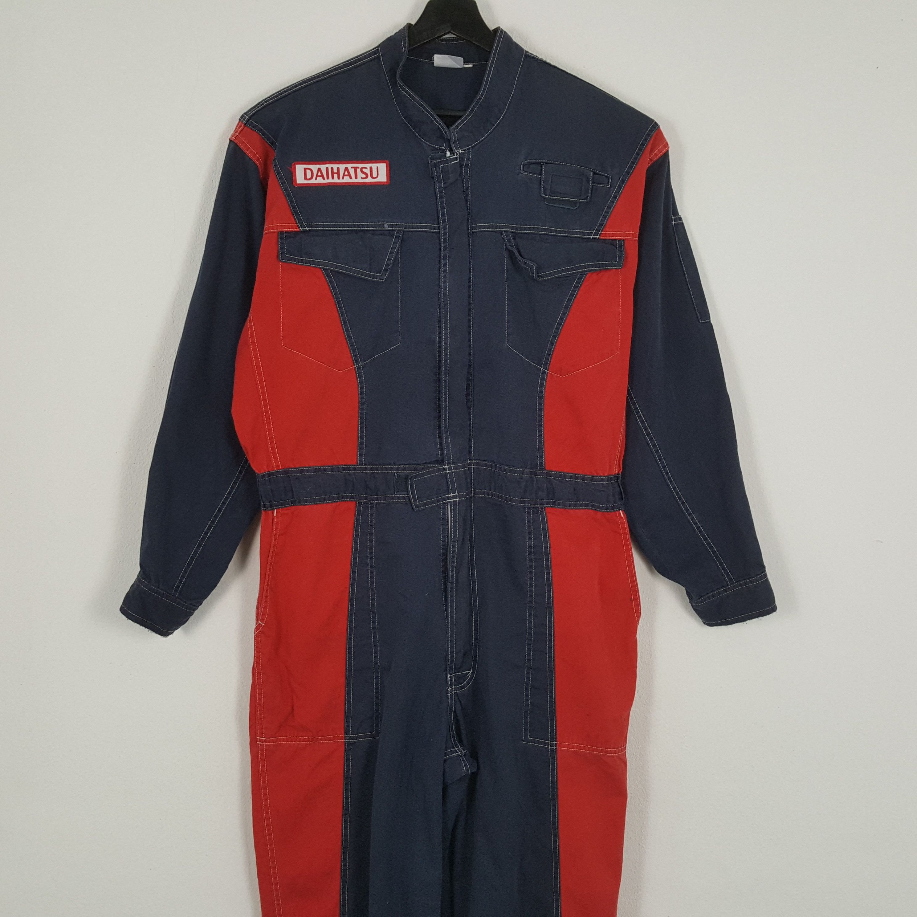 Vintage DAIHATSU Japanese Motorsports Workwear Coverall Jacket Size US XL / EU 56 / 4 - 5 Thumbnail