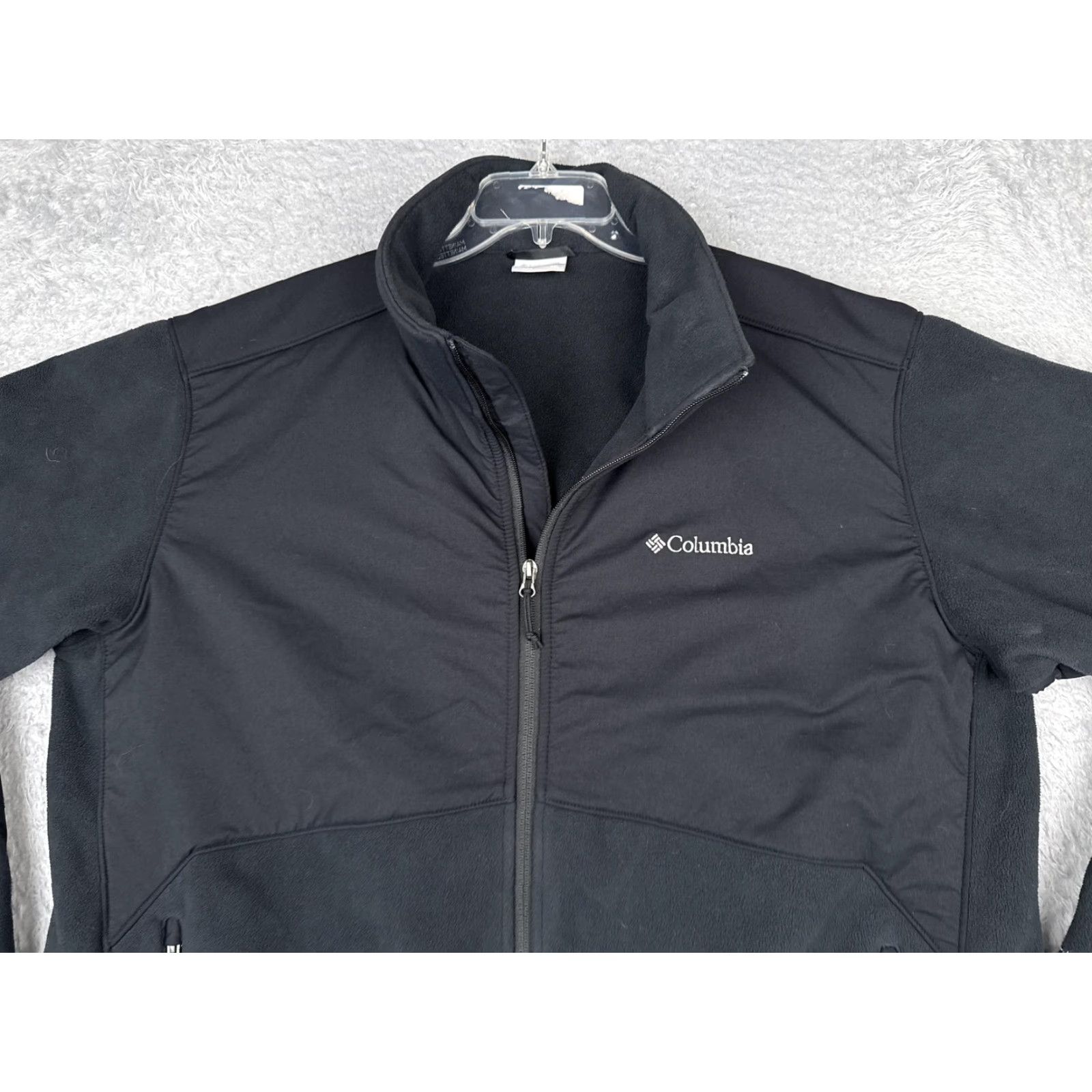 Vintage Columbia Unisex Jacket Black 2XL Softshell Lined Full Zip Outdoor Hiking Jacket Size XXL / US 16-18 / IT 52-54 - 7 Thumbnail
