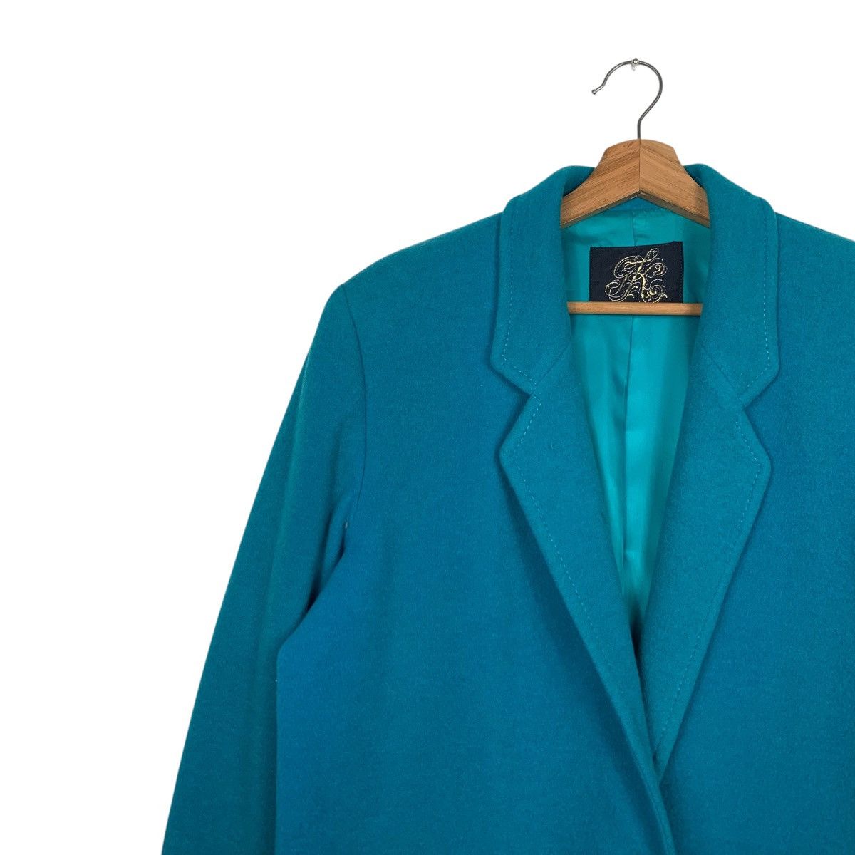Karl Kani KARL KANI Leopard & Tiger Logo Wool Coat Jacket #2034-C88 Size ONE SIZE - 8 Thumbnail