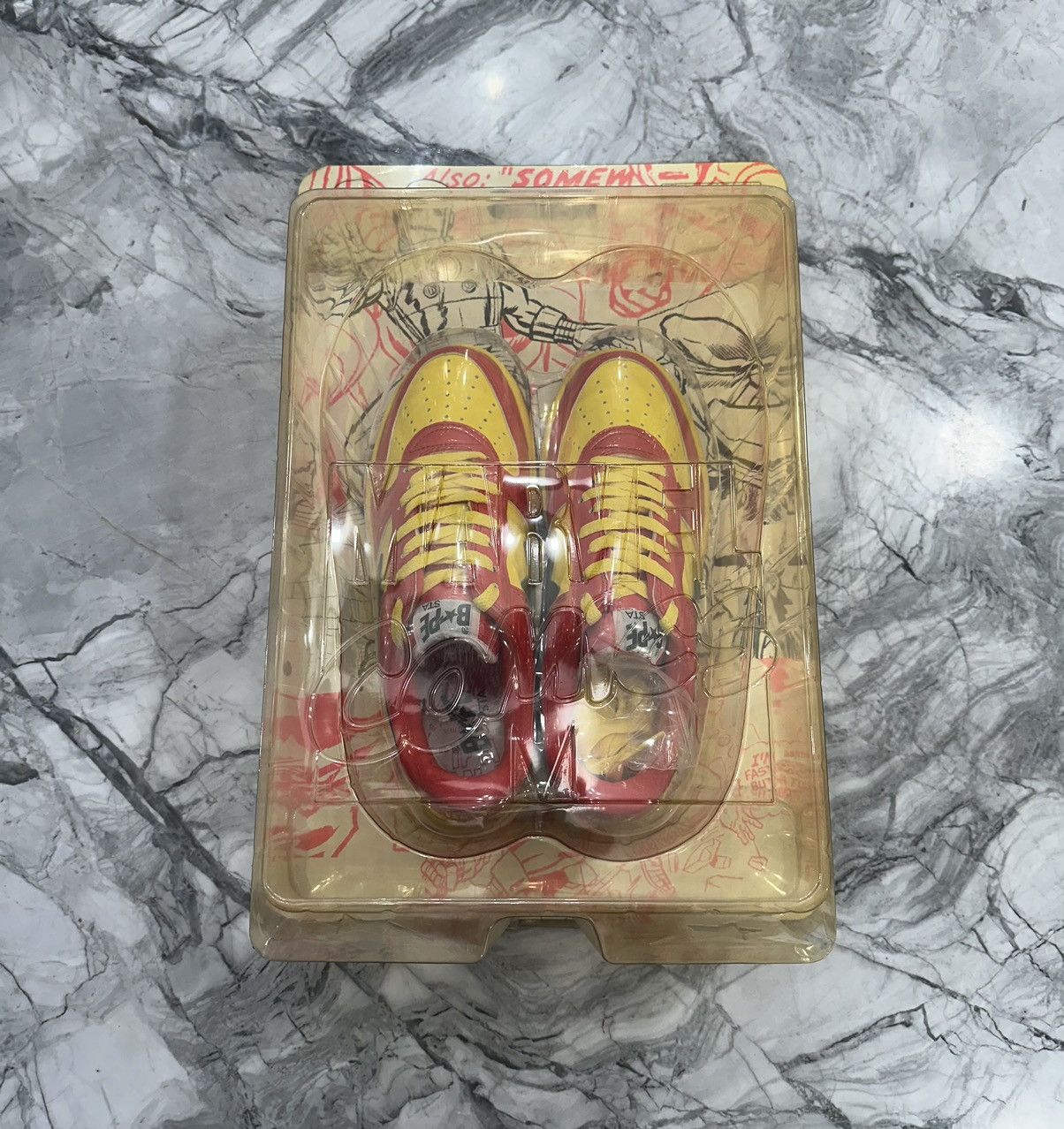 Bape Bape x Marvel Iron Man Bapesta Size US 9 / EU 42 - 1 Thumbnail