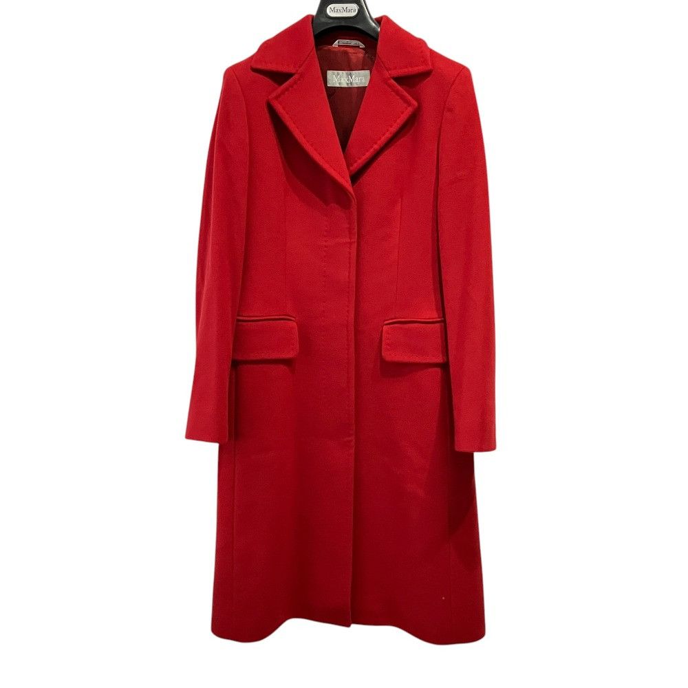 Max Mara Max Mara Max Mara Wool Long Coat Textile Outerwear 60162473 DUTY FREE for USA Size ONE SIZE - 1 Thumbnail