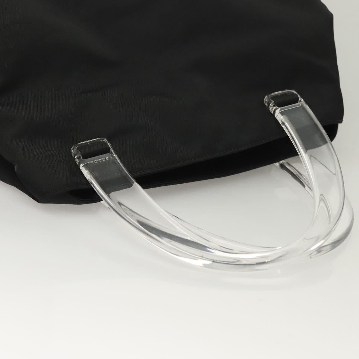 Prada PRADA Hand Bag Nylon Black Silver Size ONE SIZE - 6 Thumbnail