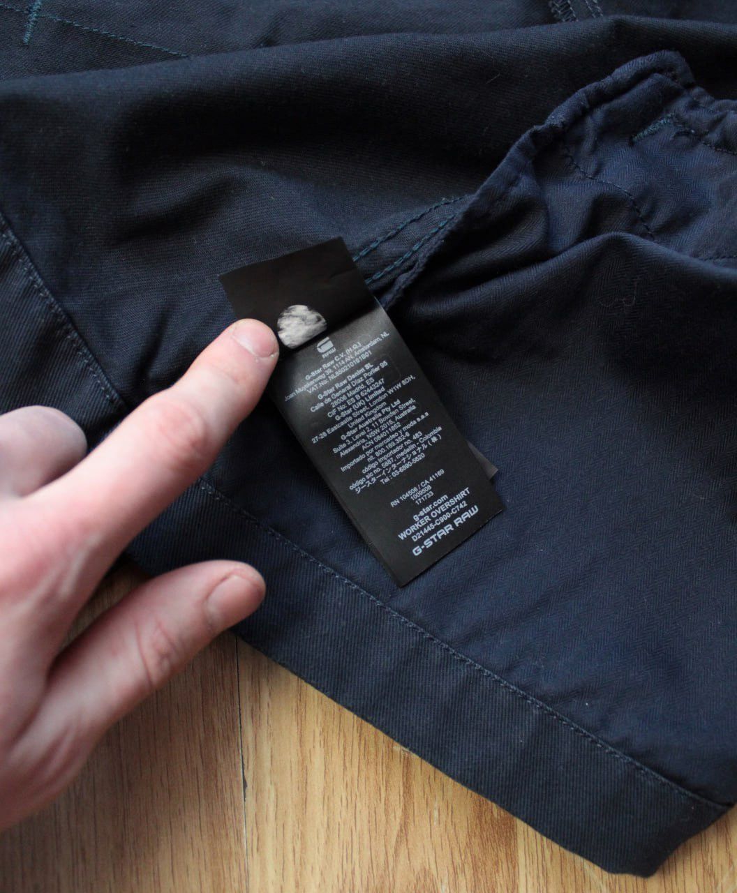 G-Star 🔥 G-Star Raw Worker Overshirt Jacket Blue Vintage Size US M / EU 48-50 / 2 - 6 Thumbnail