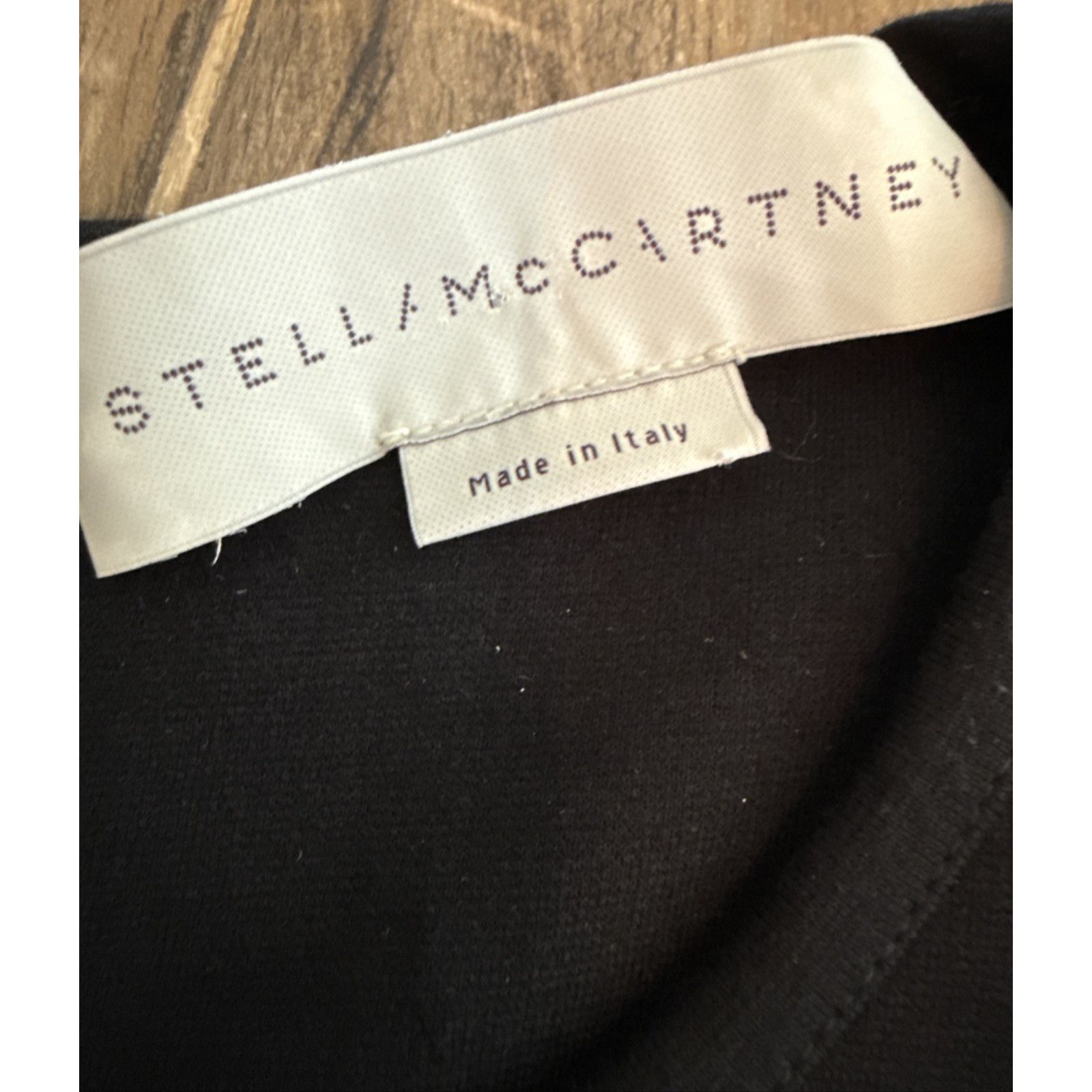 Stella McCartney Stella McCartney Dress 40 Bodycon Blk White Colorblock Midi Size S / US 4 / IT 40 - 2 Thumbnail