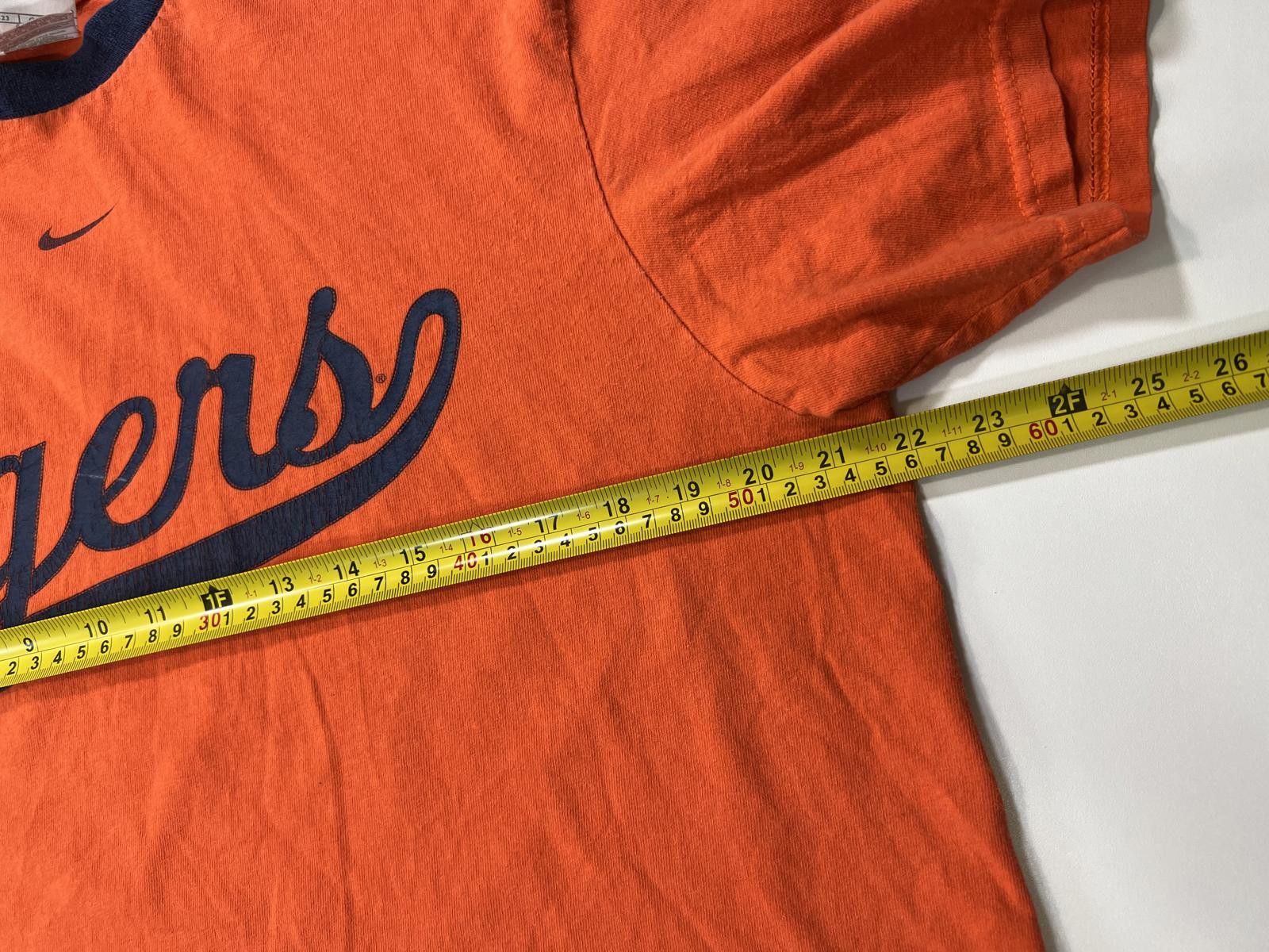 Nike Vintage Nike Team Tigers Orange and Navy middle swoosh Size US L / EU 52-54 / 3 - 6 Thumbnail